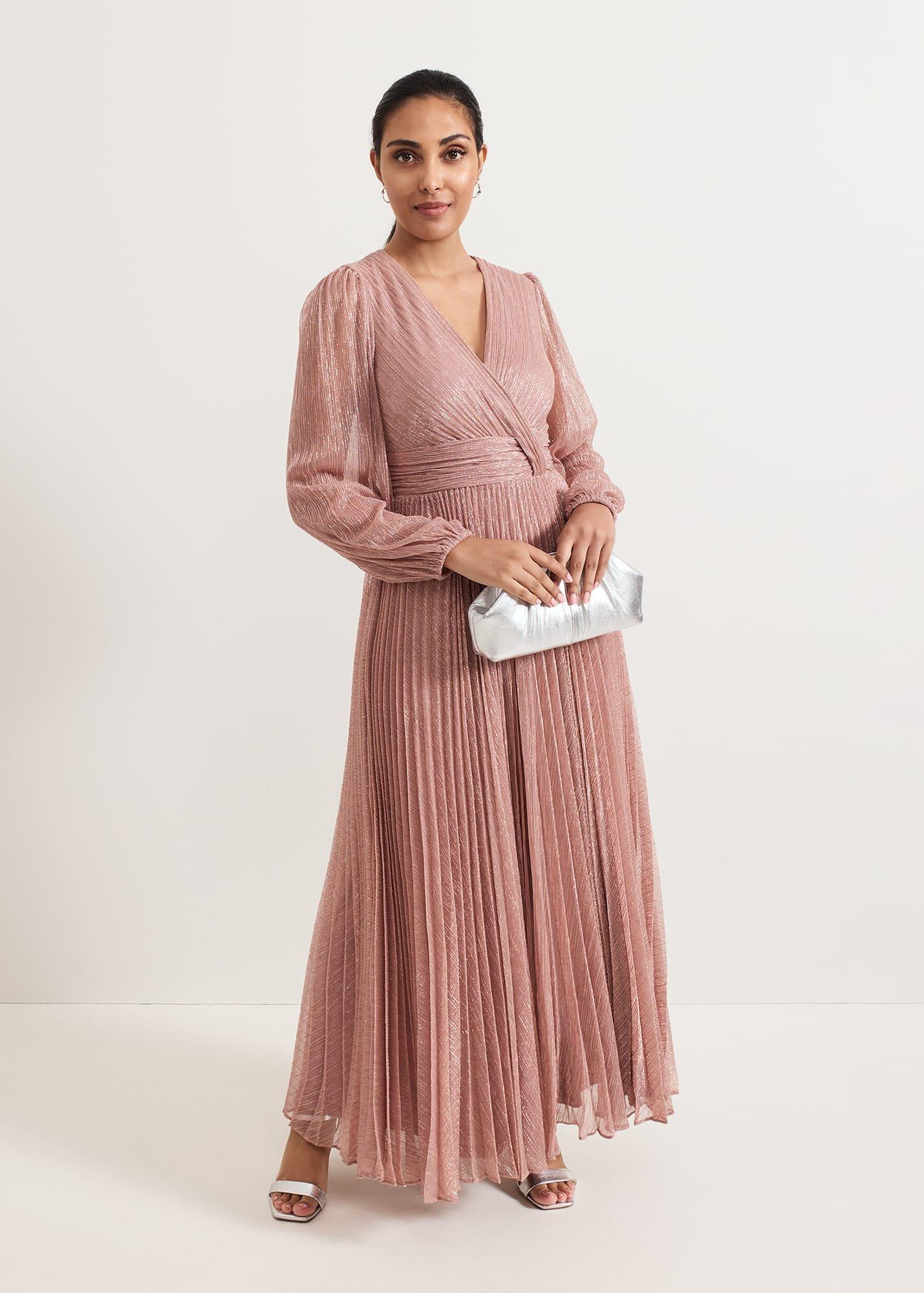 ${product-id}-Petite Harper Plise Pale Pink Dress-Pale Pink-${view-type}