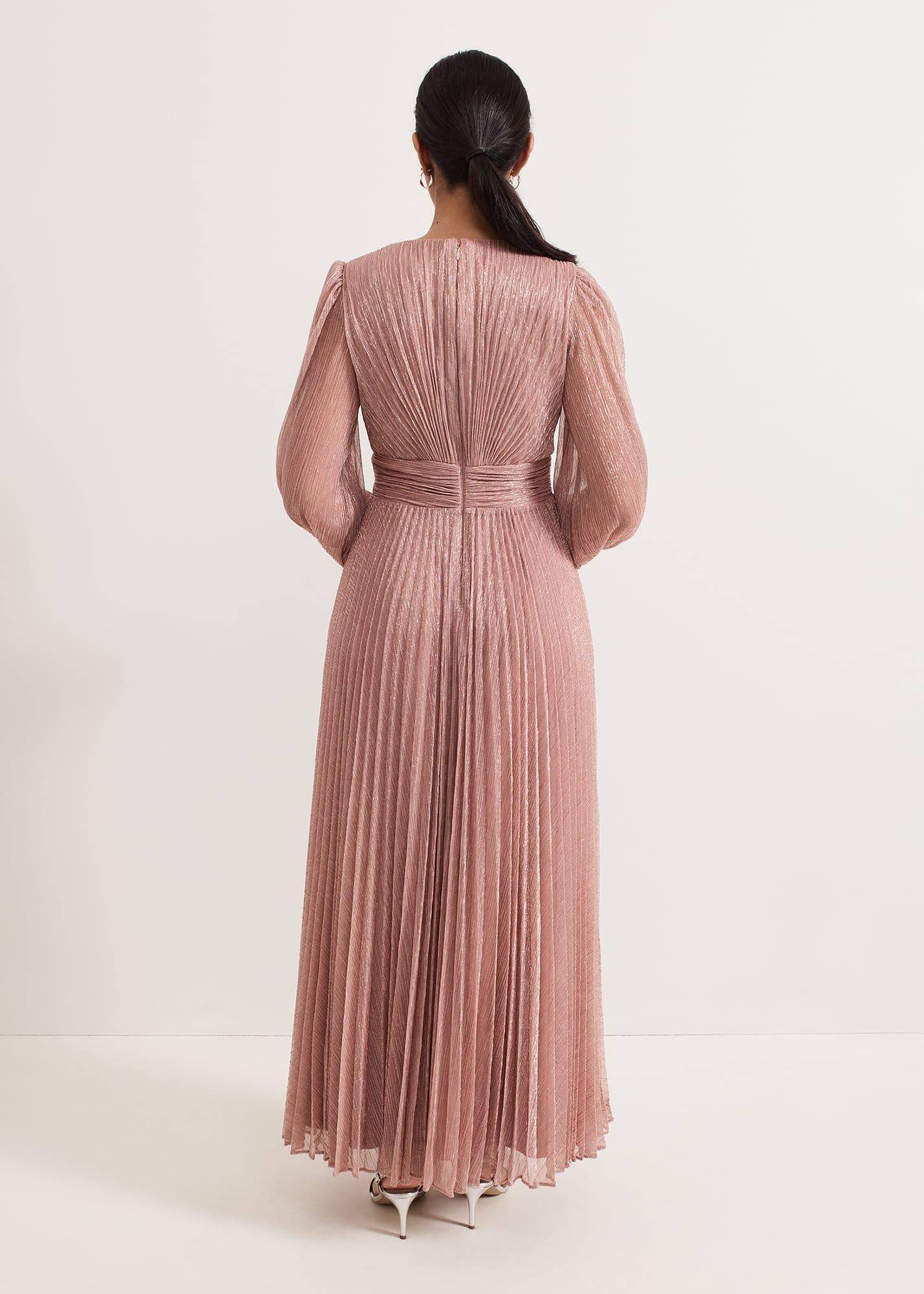 ${product-id}-Petite Harper Plise Pale Pink Dress-Pale Pink-${view-type}