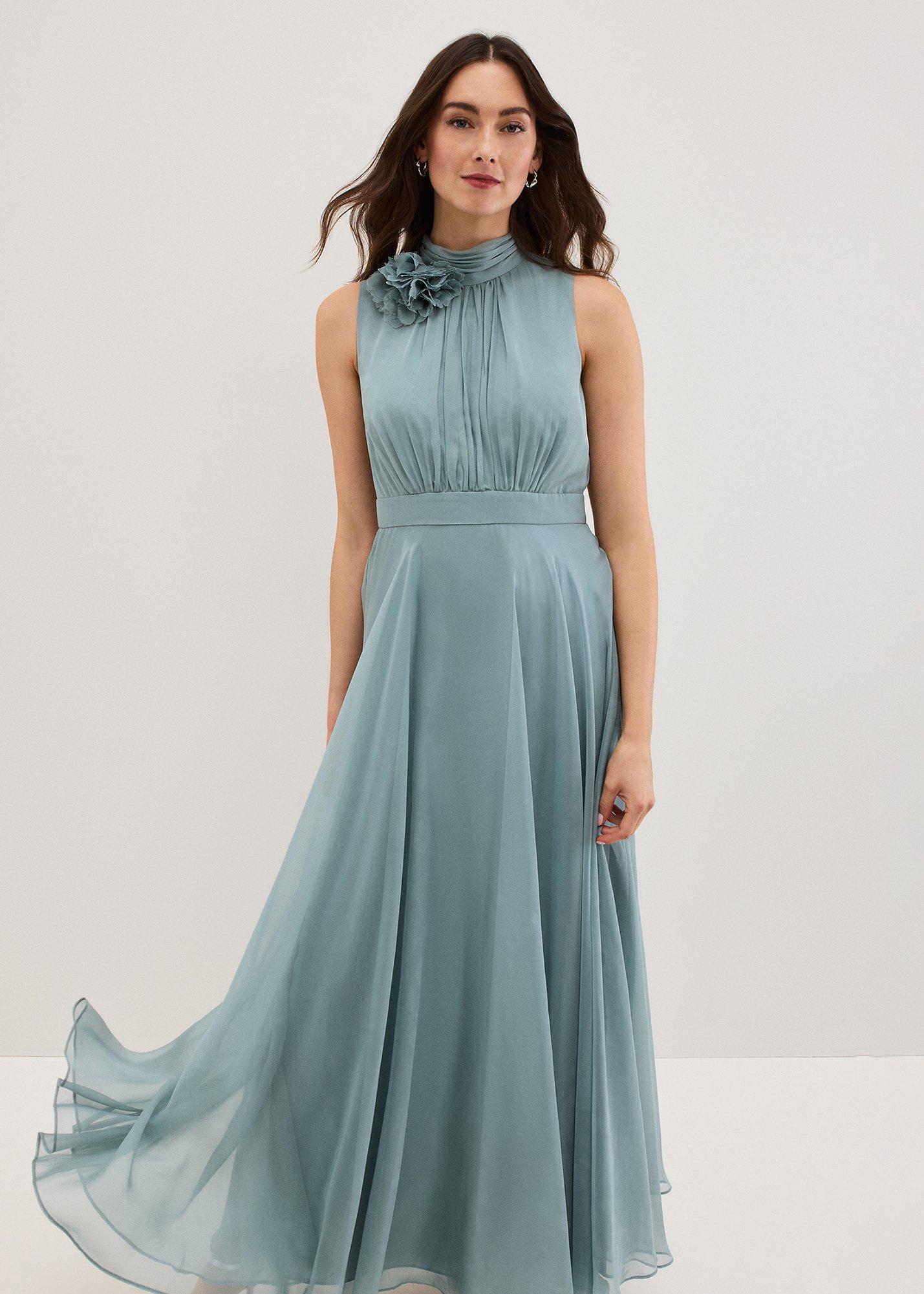 ${product-id}-Petite Lucinda Pale Blue Maxi Dress-Eau De Nil-${view-type}