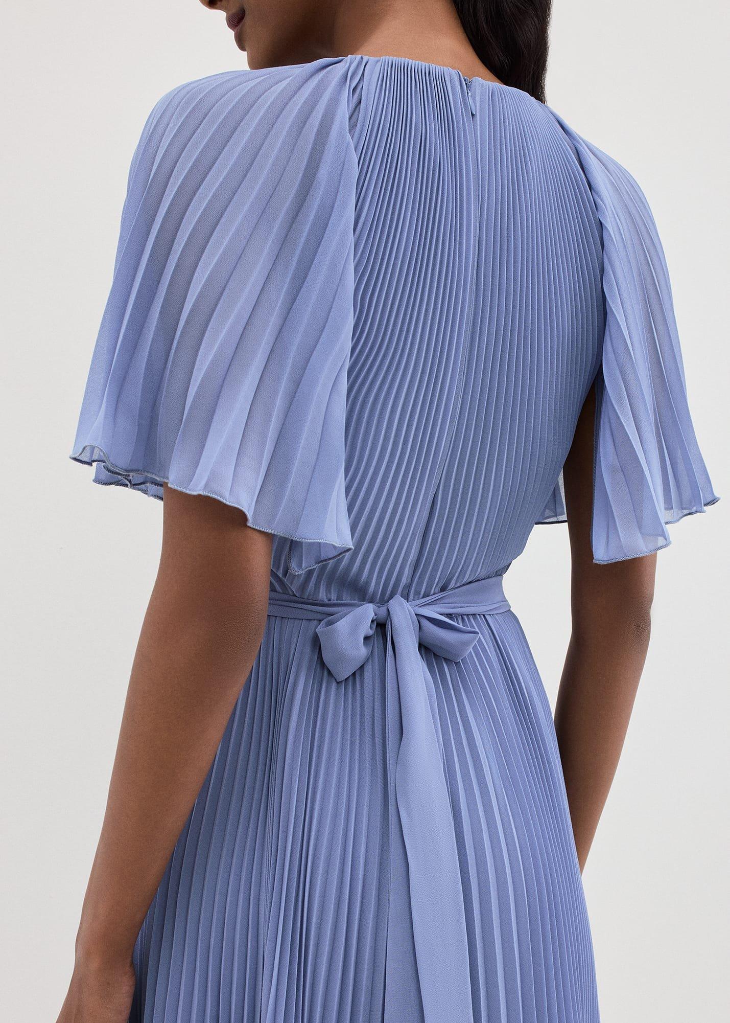 ${product-id}-Kathleen Pale Blue Pleat Dress-Pale Blue-${view-type}