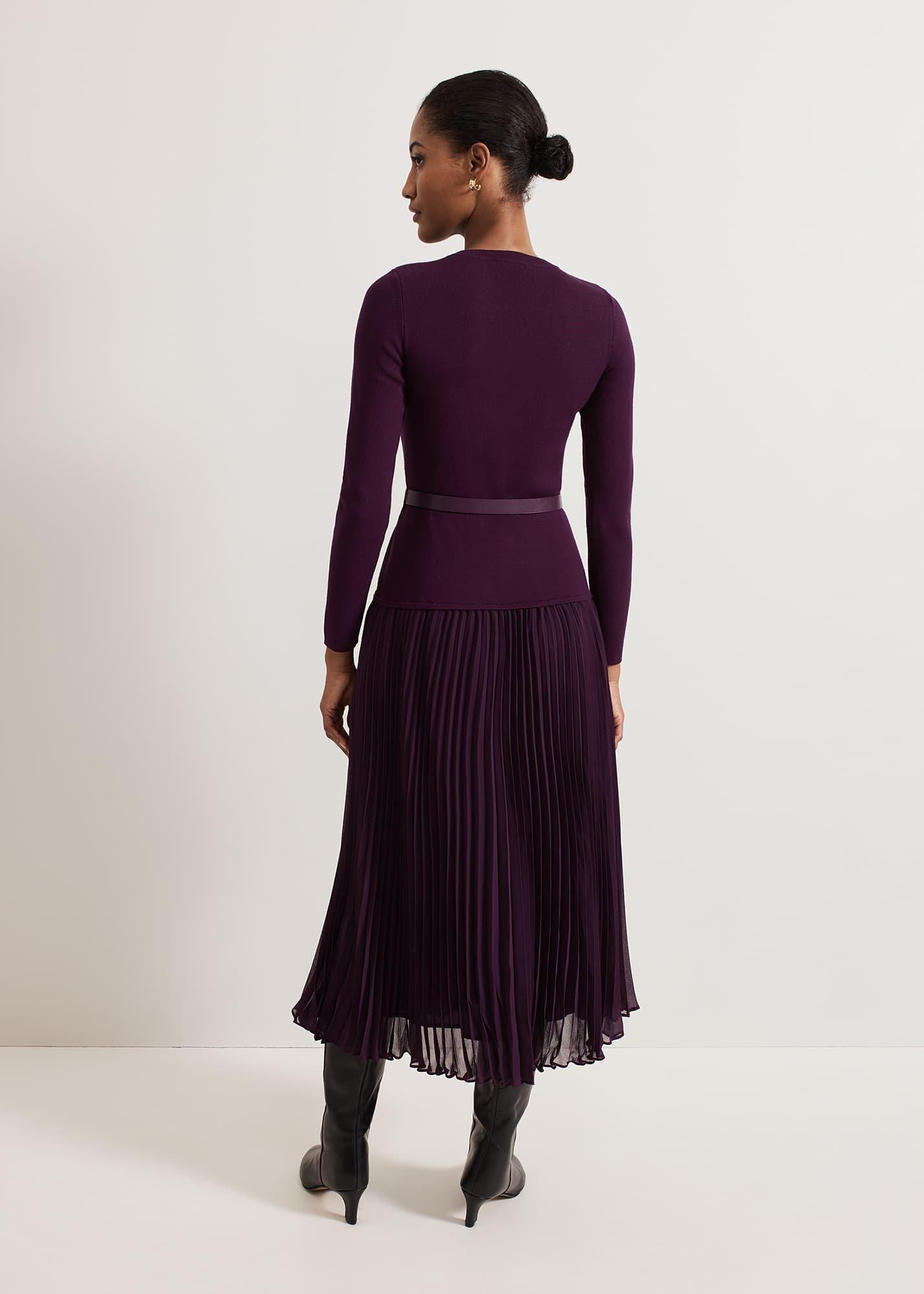 Kai Satin Knitted Dress