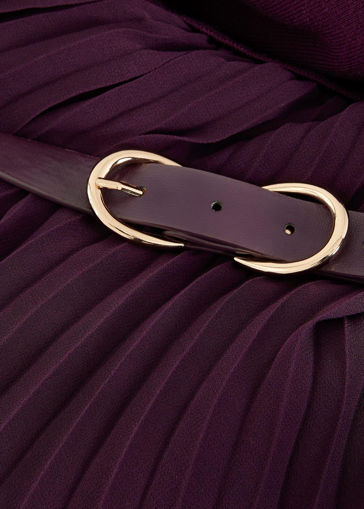 Kai Satin Knitted Dress