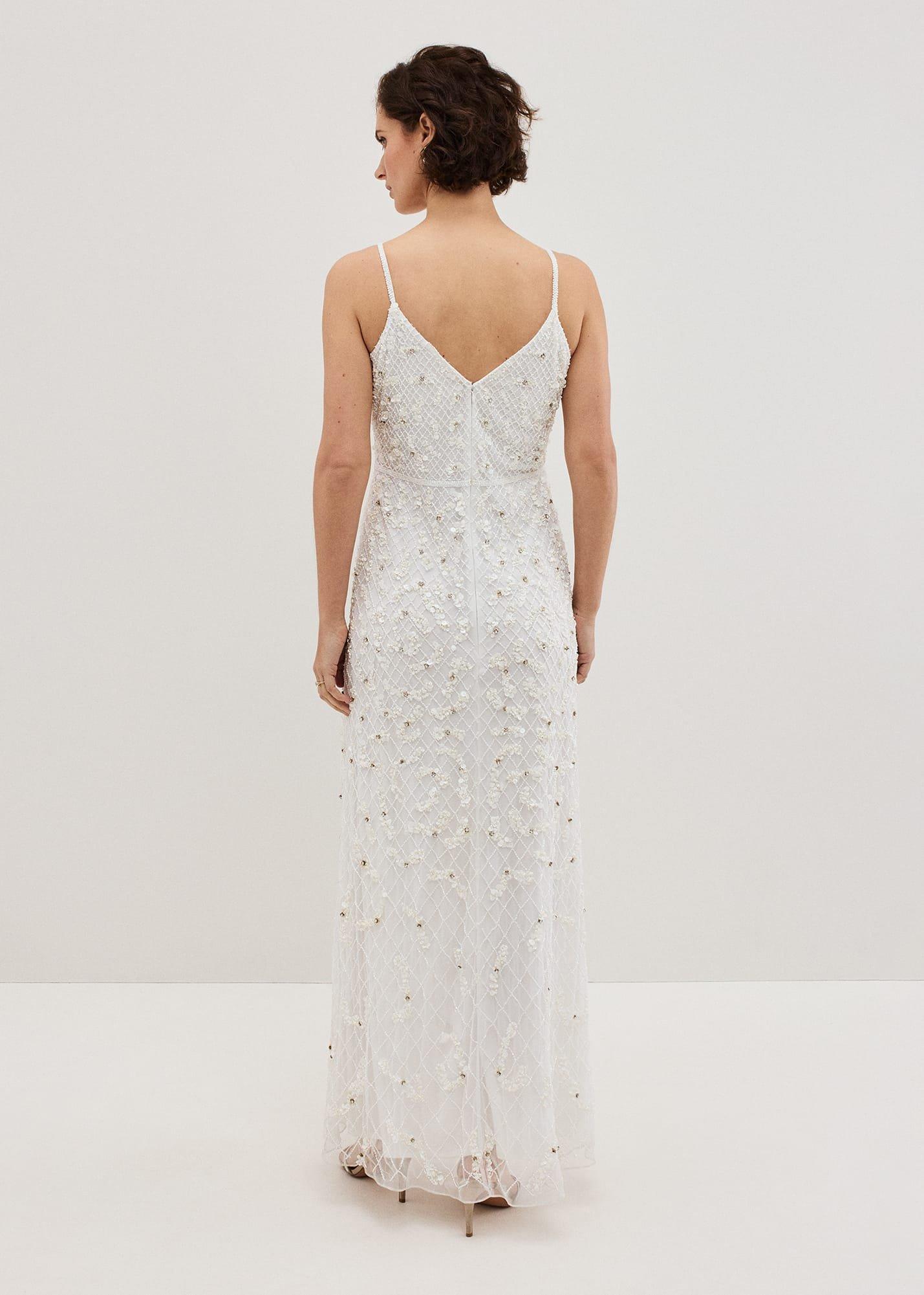 Alexia Embellished Maxi Wedding Dress