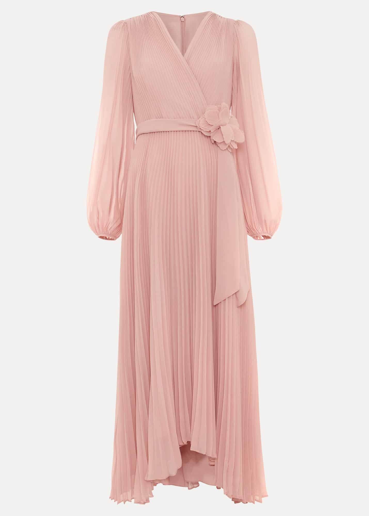 Isadora Pale Pink Maxi Dress