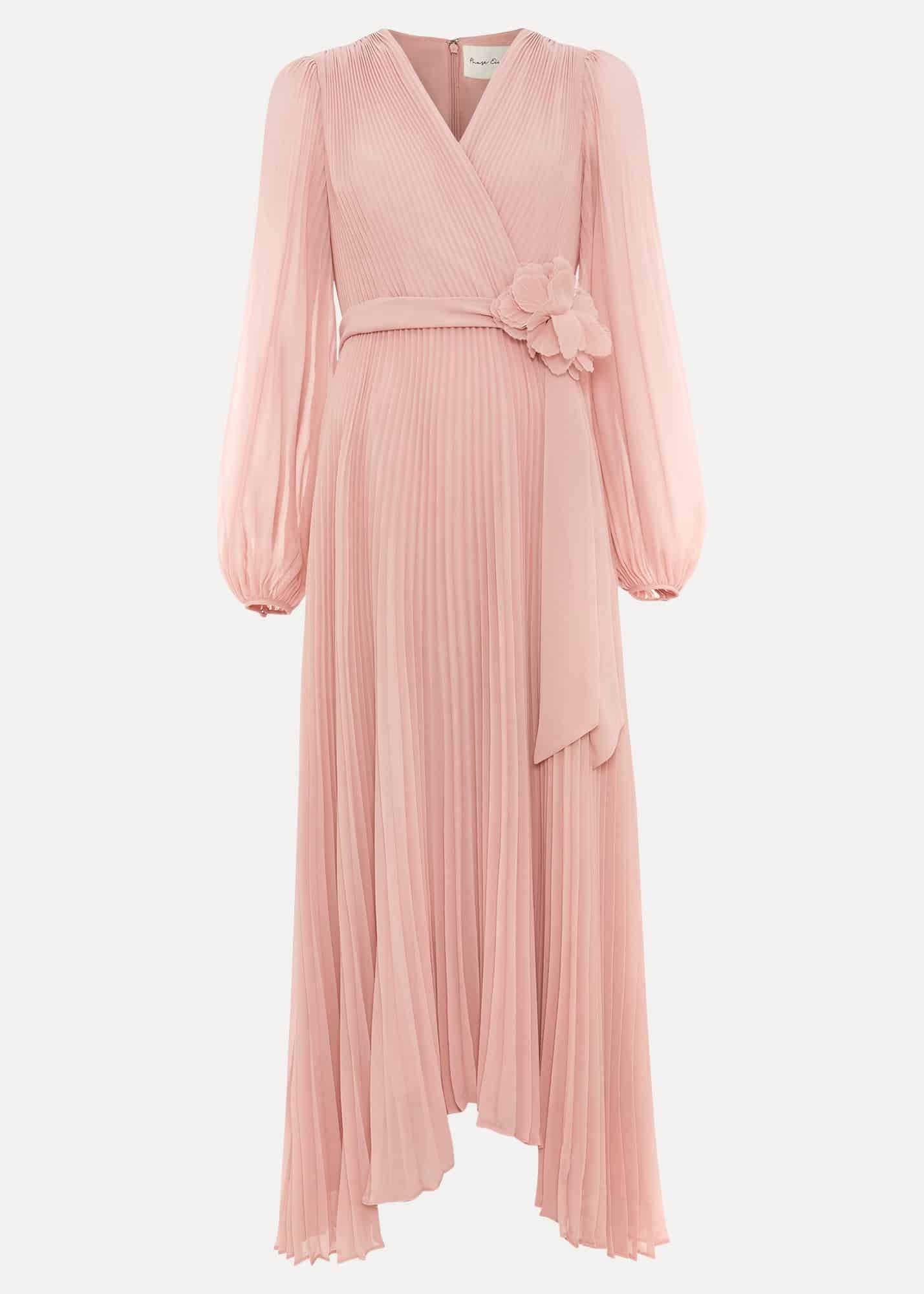 Petite Isadora Pale Pink Maxi Dress