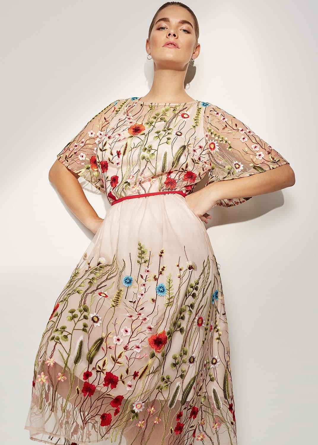 Richmond Embroidered Dress