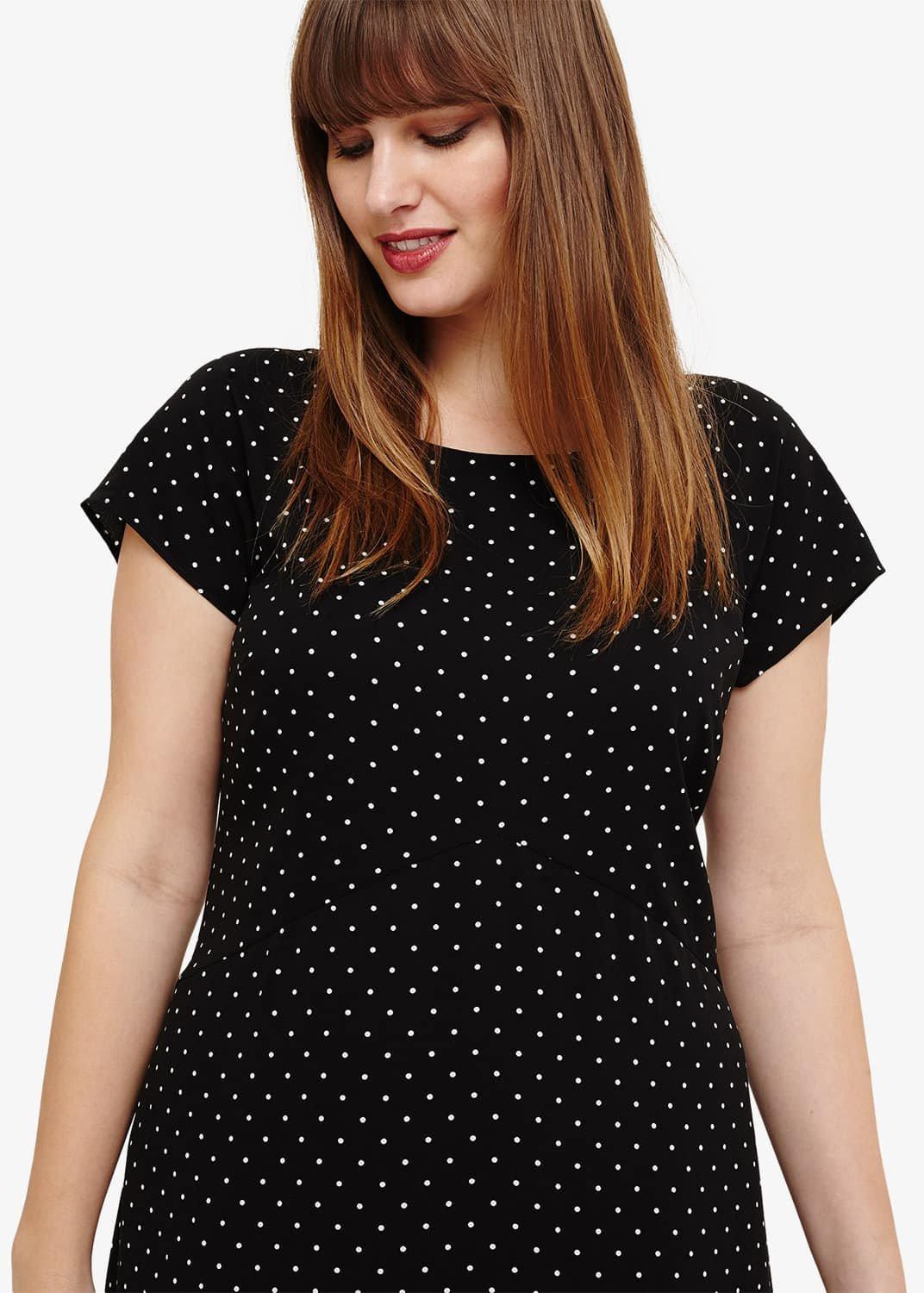 Maria Spot Swing Dress