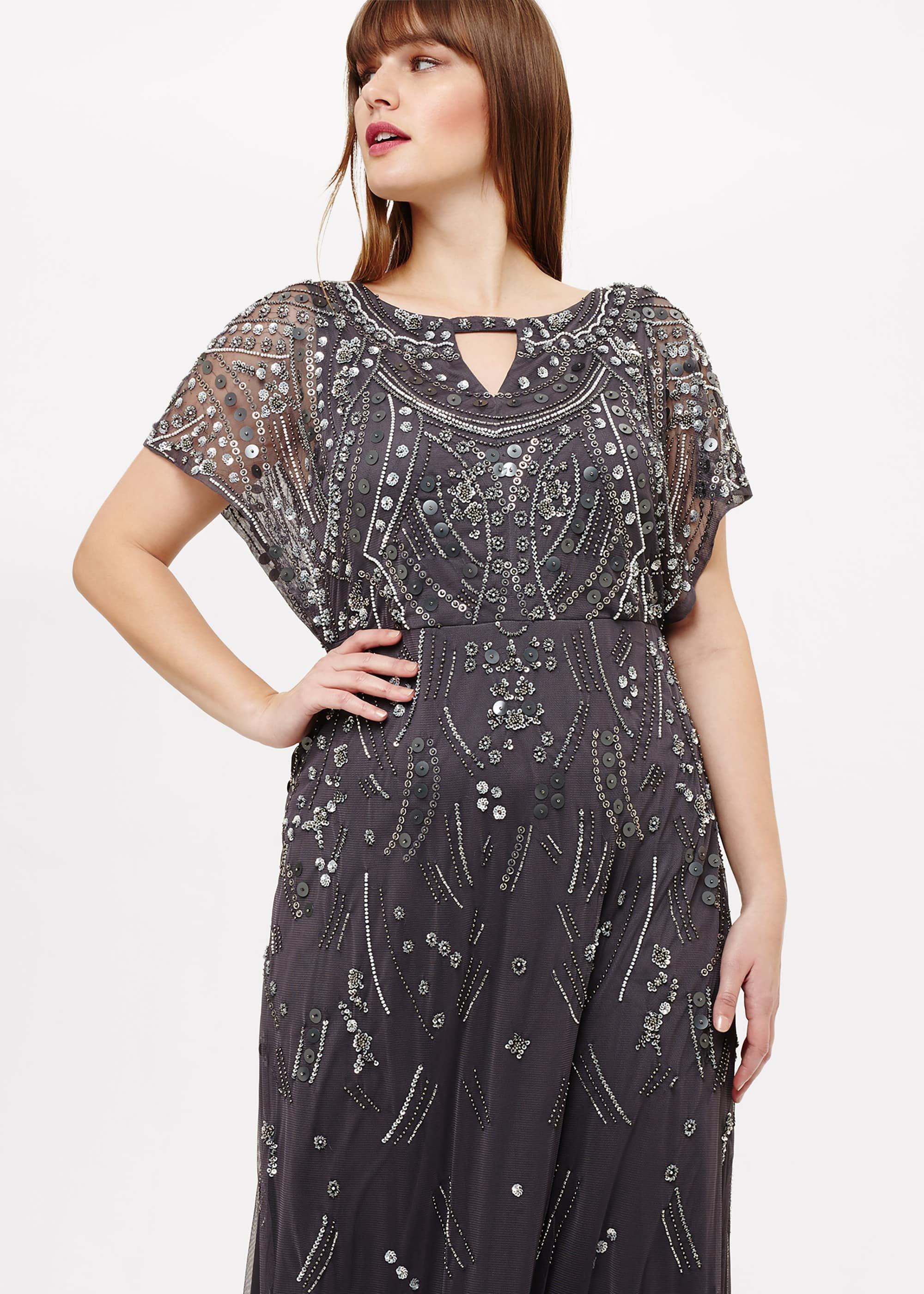 Desiree Beaded Maxi Dress