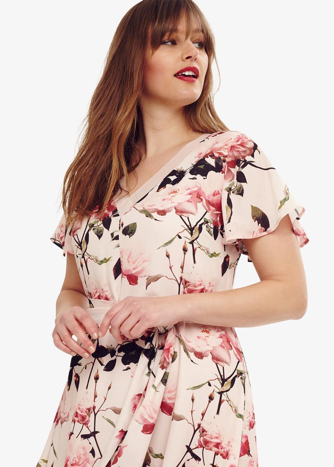 Calista Floral Dress