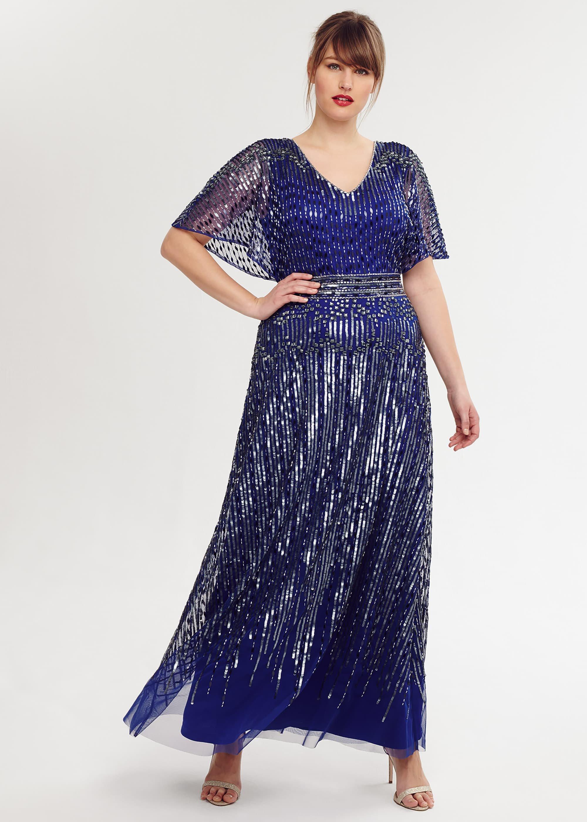 Athena Beaded Maxi Dress