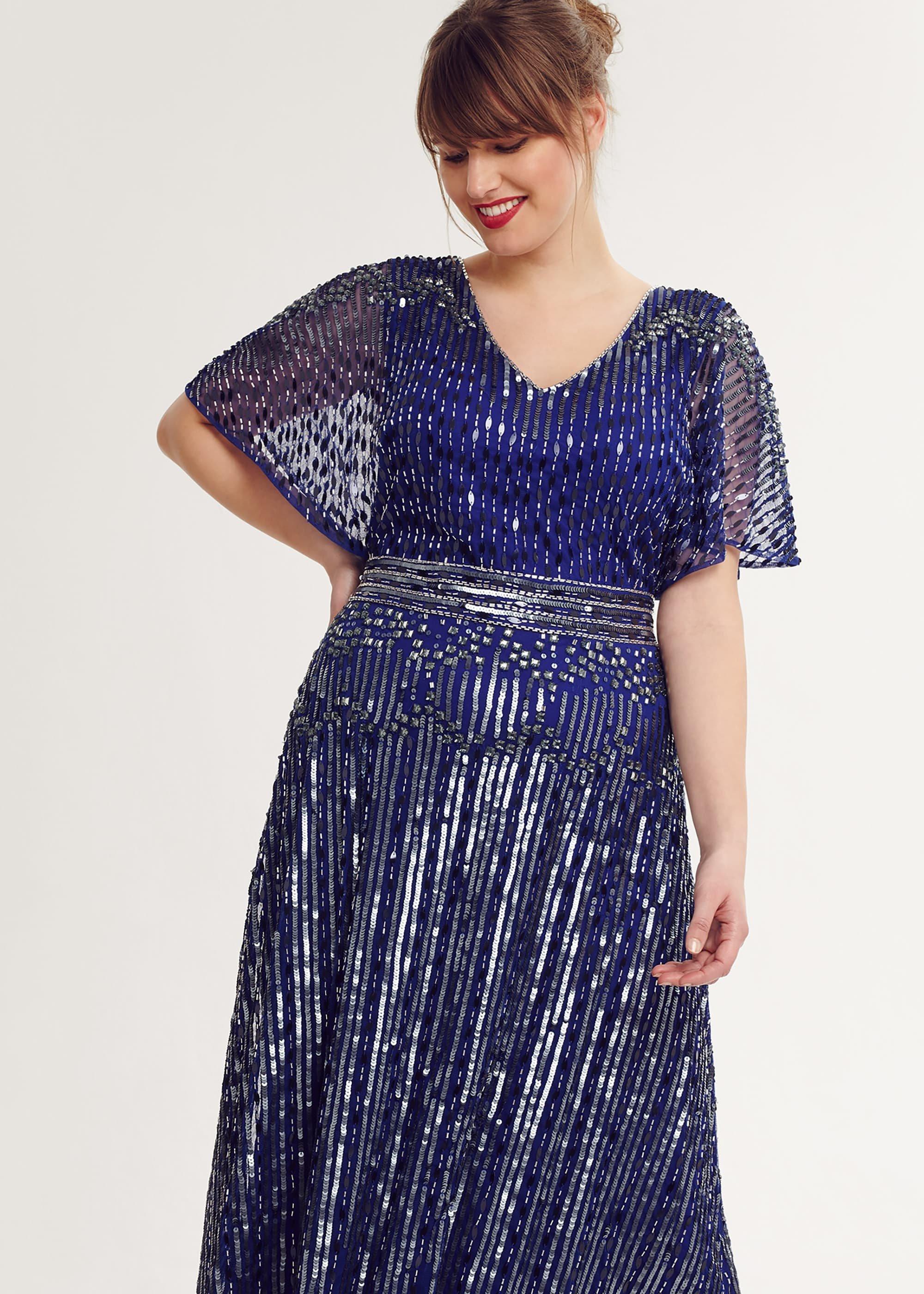 Athena Beaded Maxi Dress