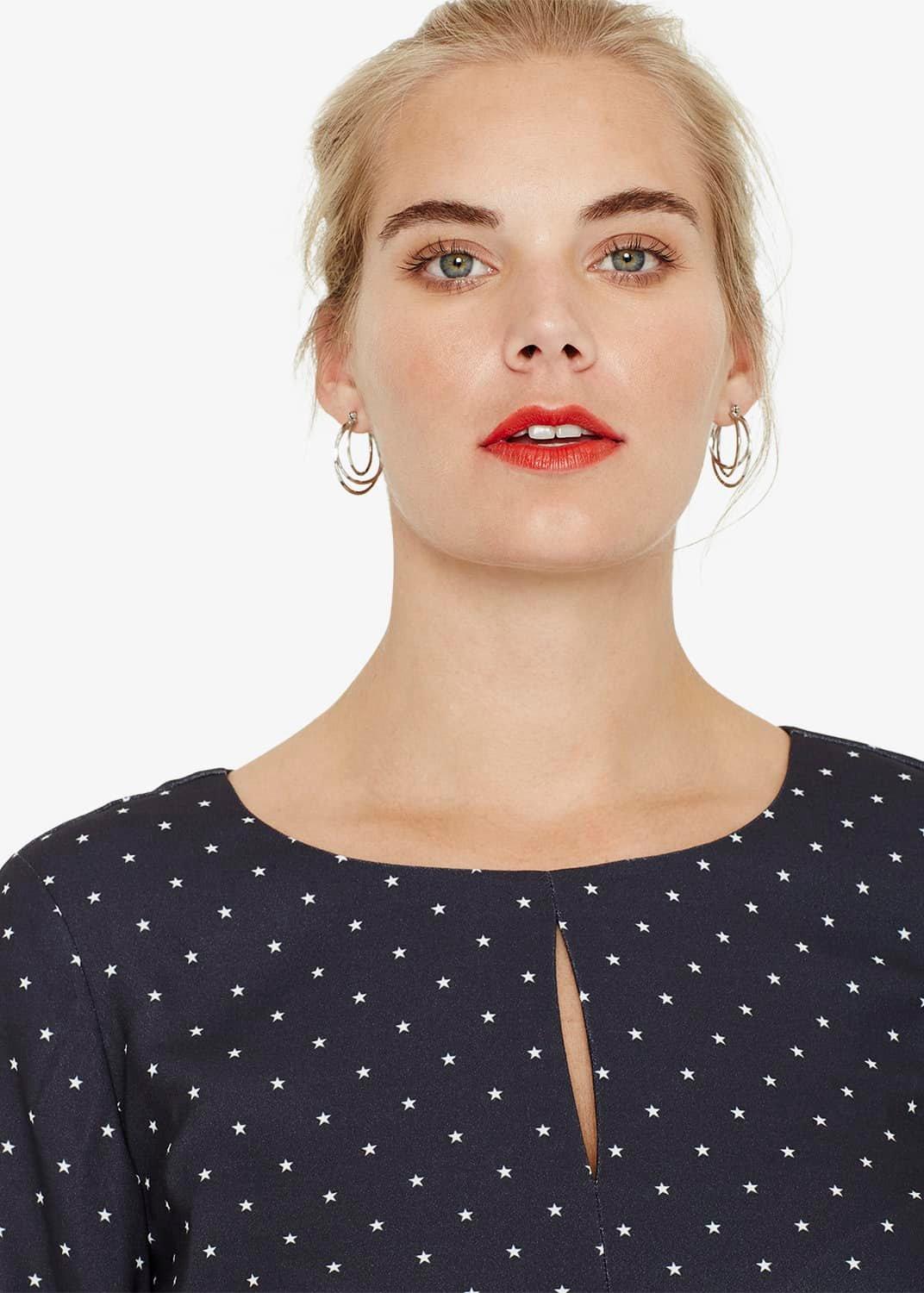 Fia Star Print Dress
