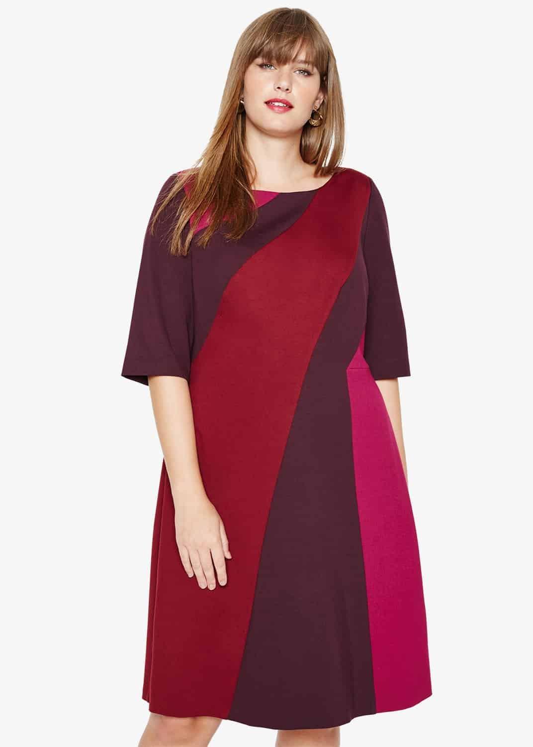 Tegan Colourblock Dress
