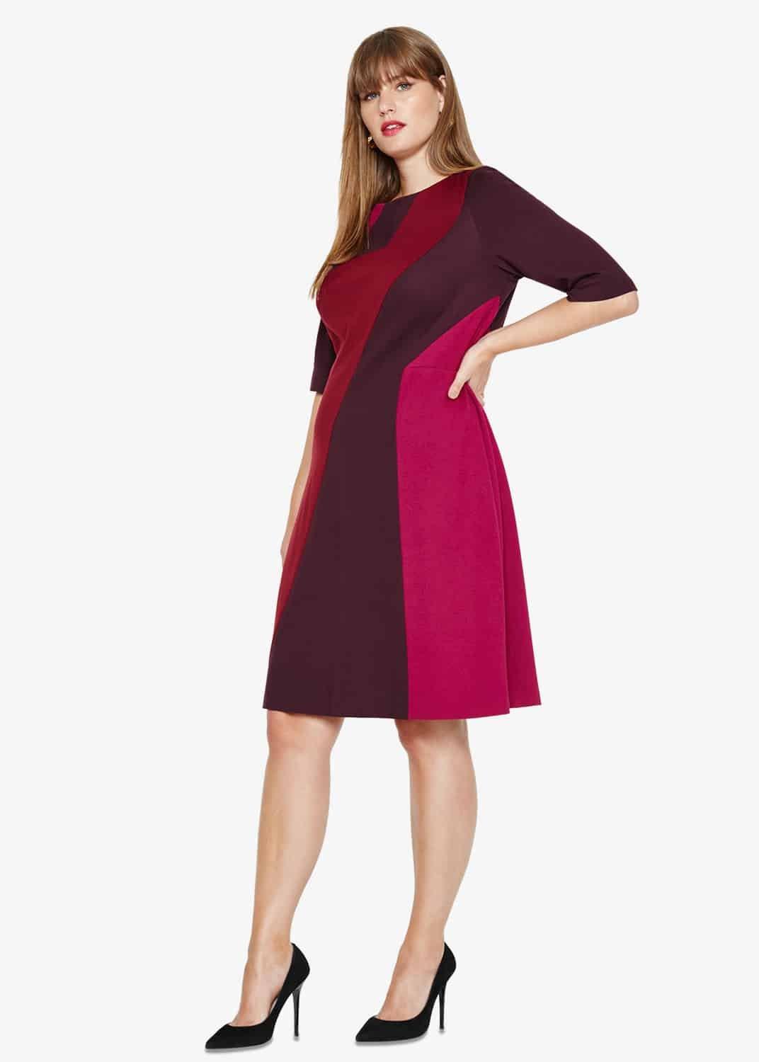 Tegan Colourblock Dress