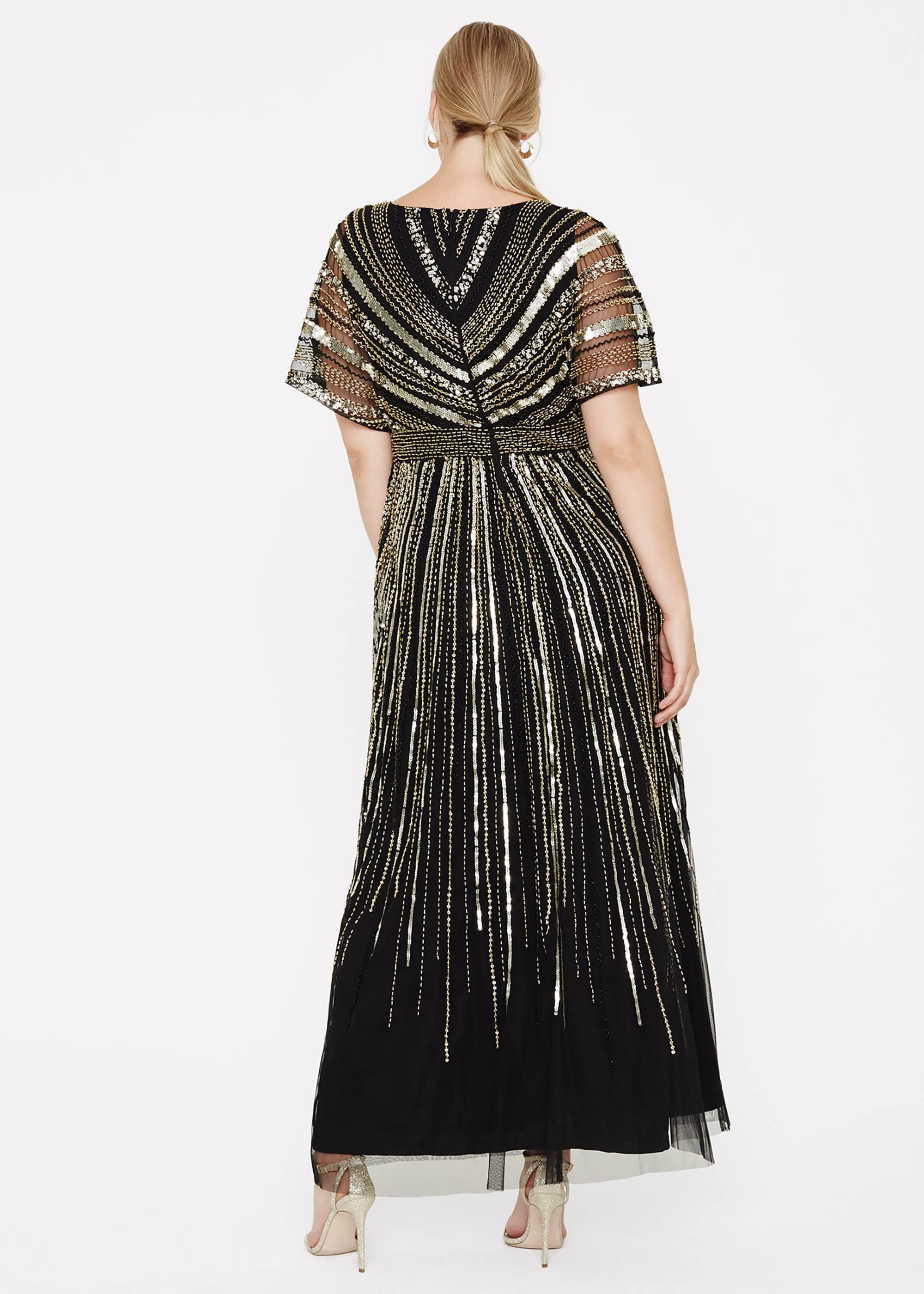 Avalon Beaded Maxi Dress