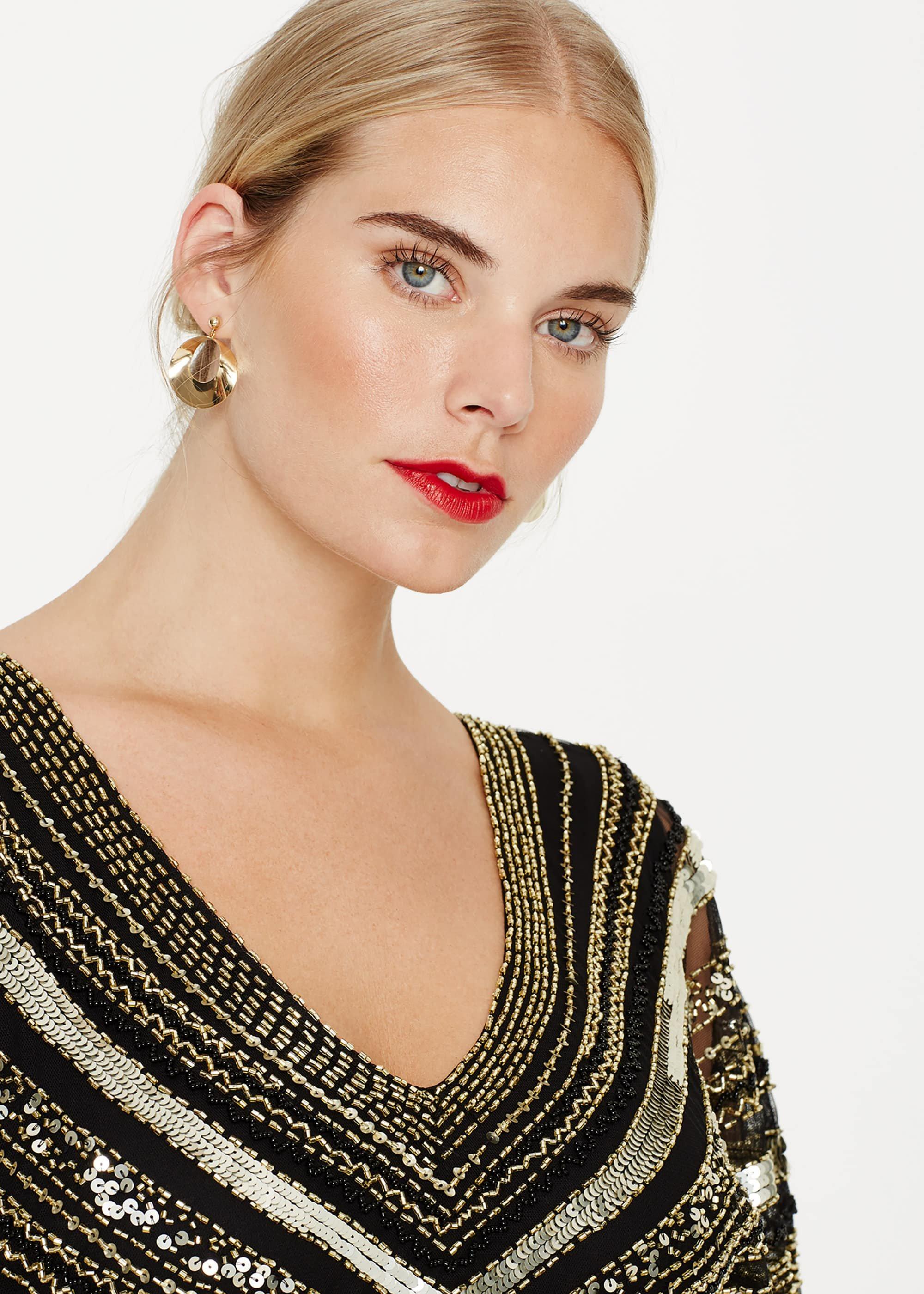 Avalon Beaded Maxi Dress