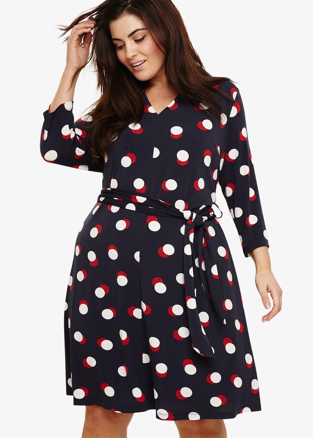 Anne Spot Dress