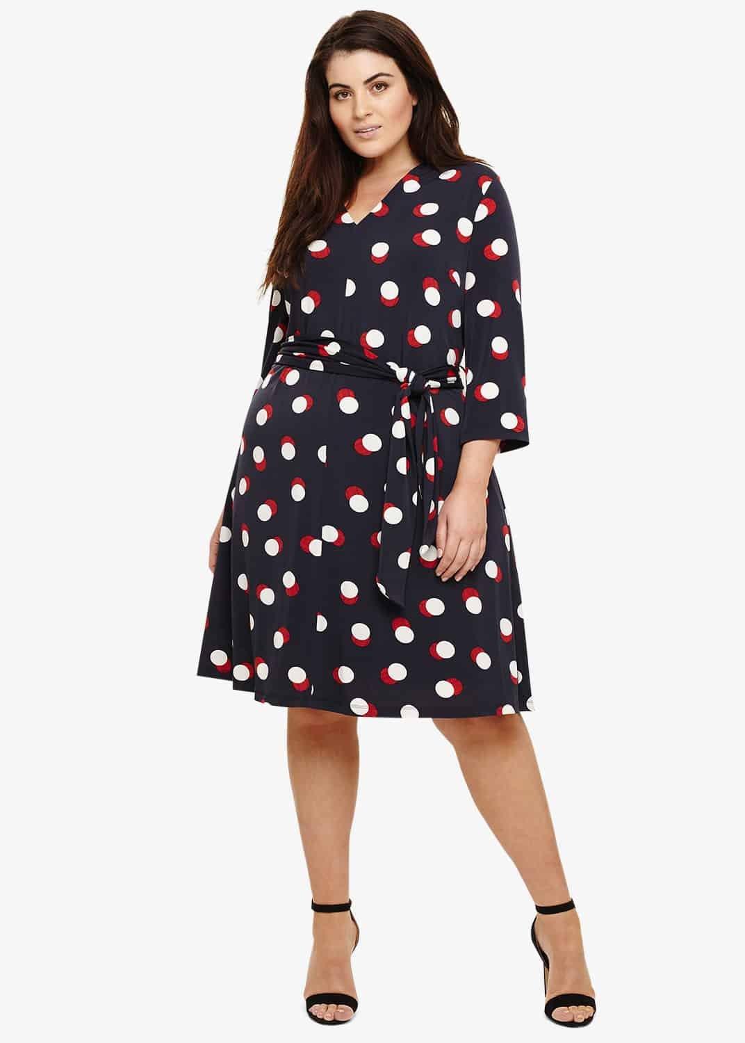 Anne Spot Dress