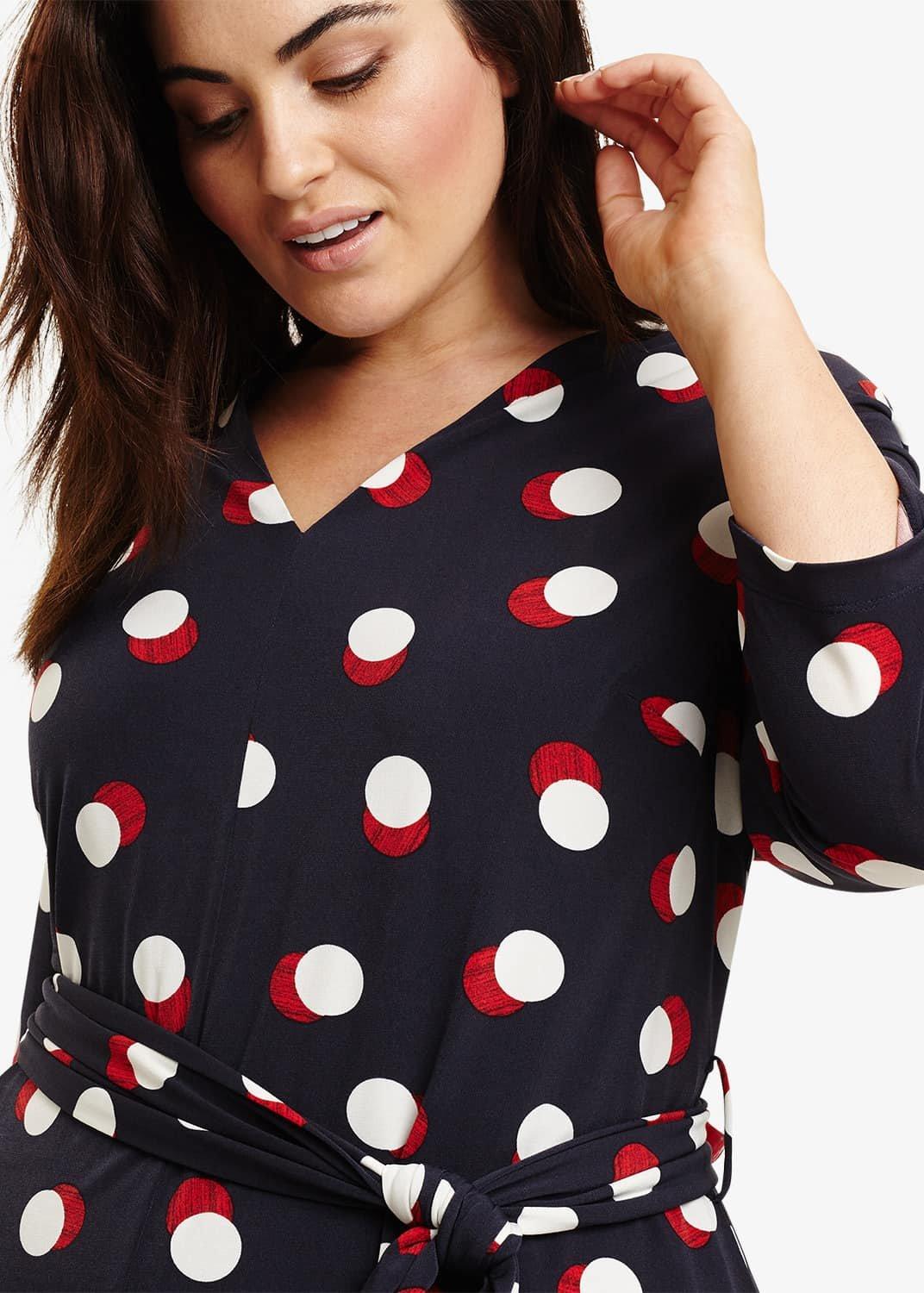 Anne Spot Dress