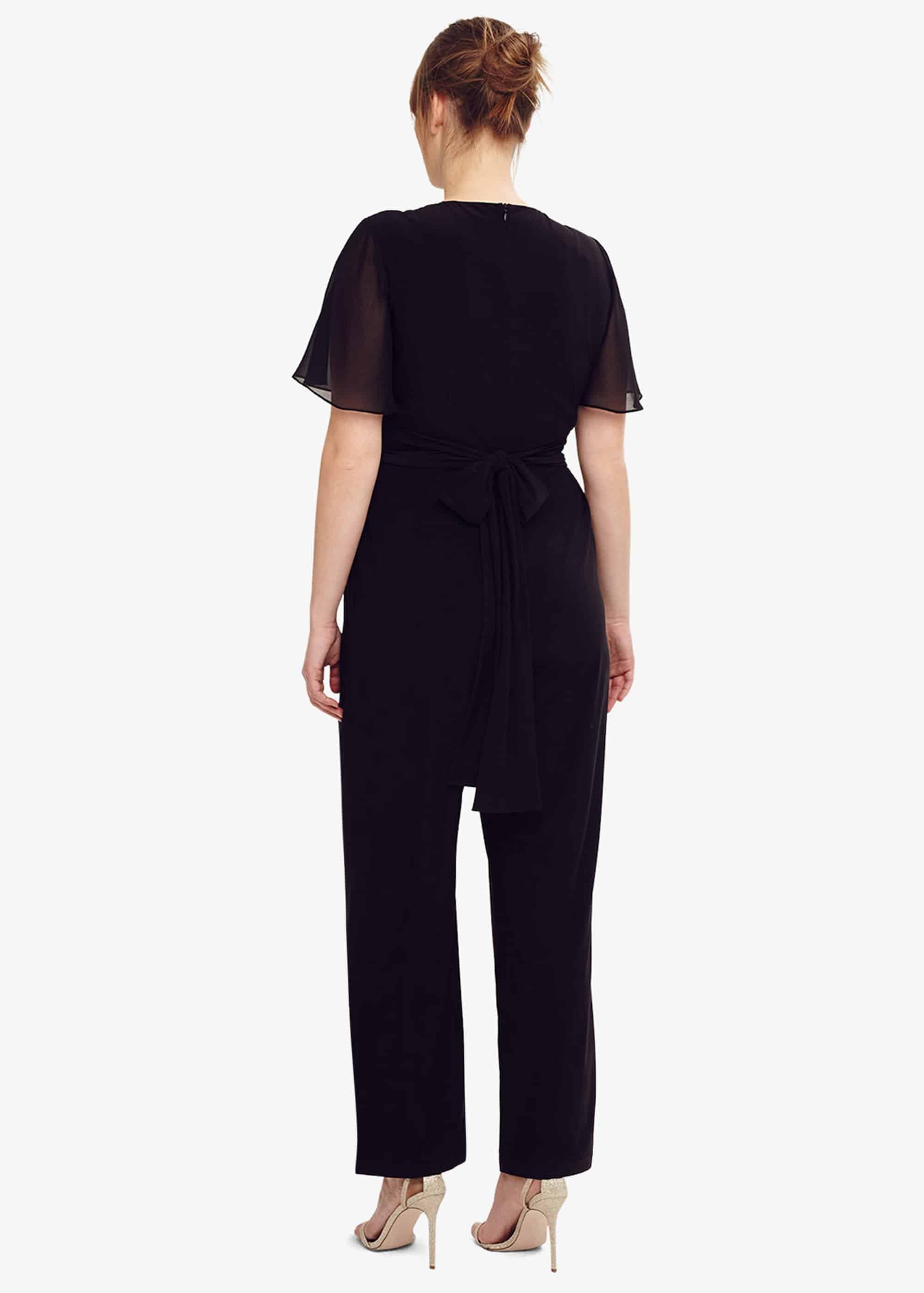 Salma Lace Wrap Jumpsuit