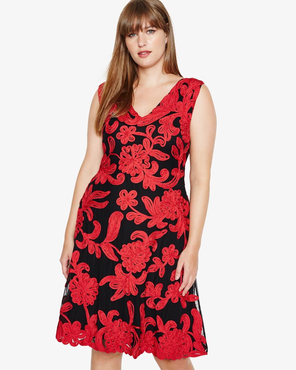 Ottoline Tapework Lace Dress