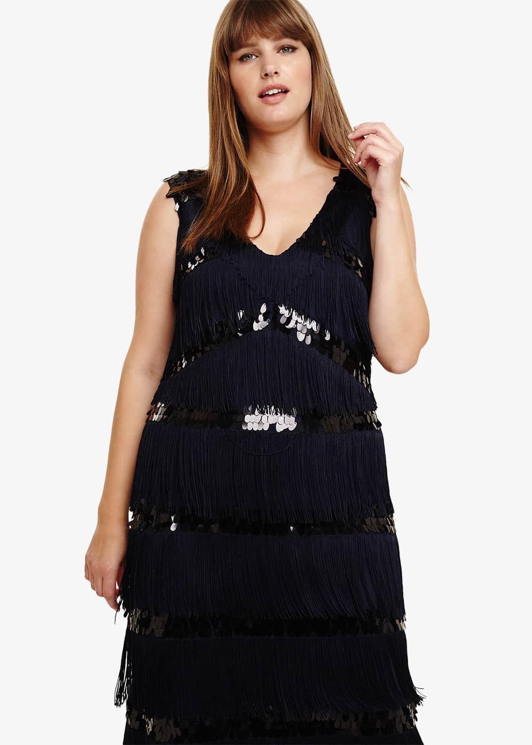 Starlet Fringe Maxi Dress