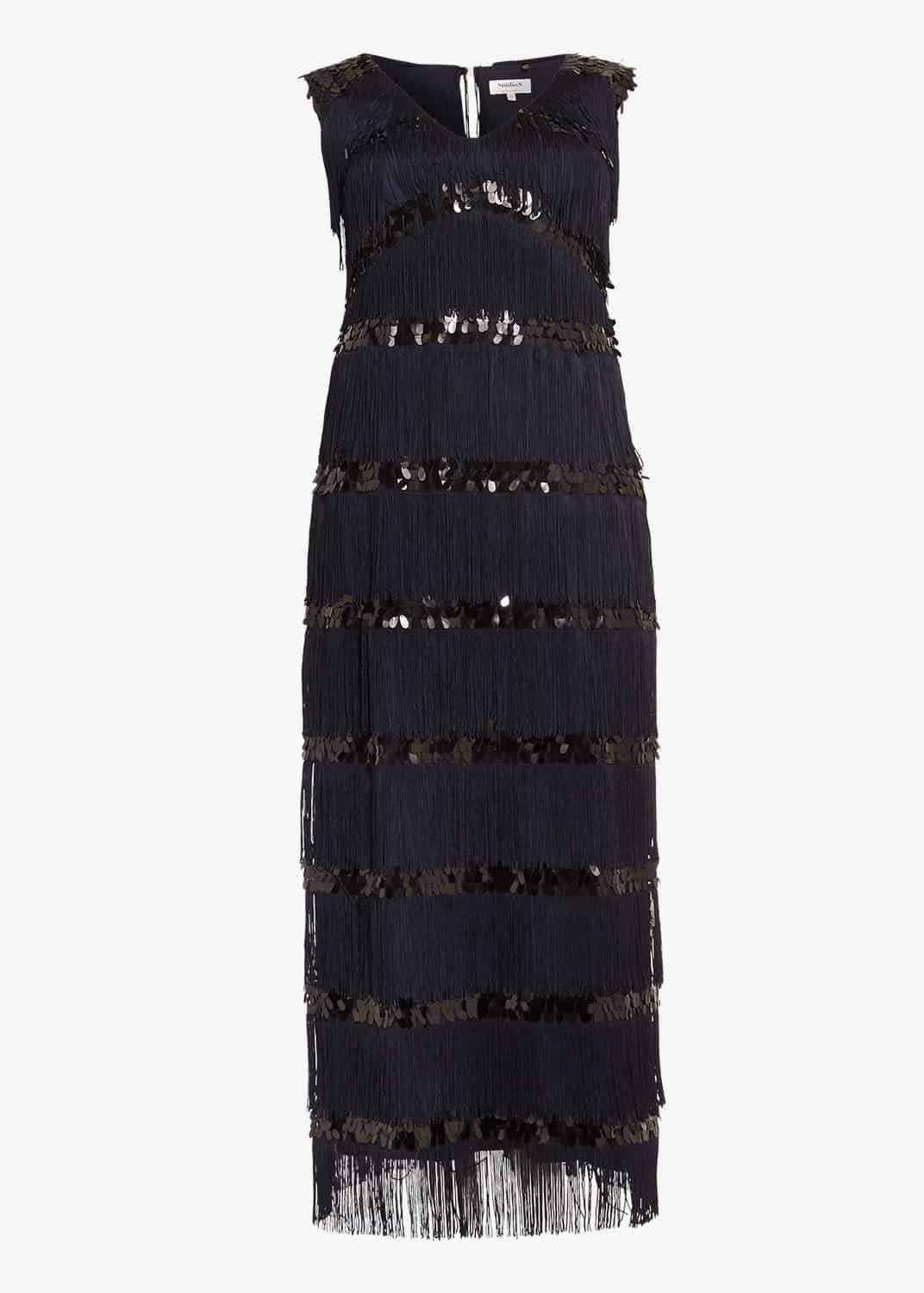 Starlet Fringe Maxi Dress