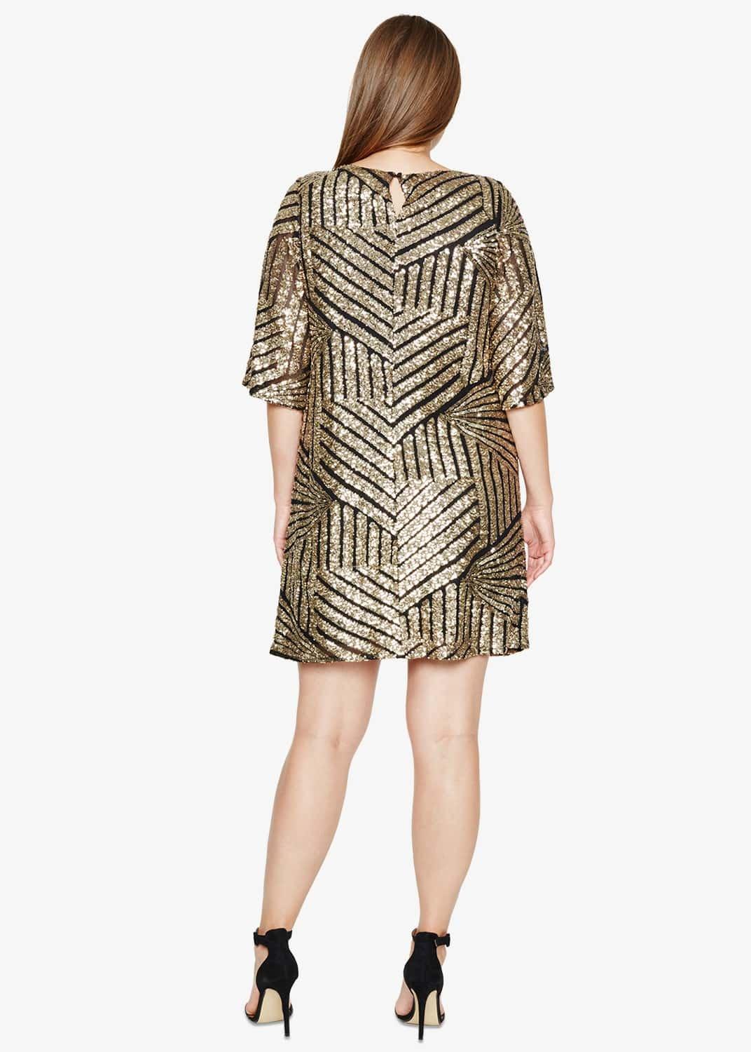 Gillian Sequin Tunic Dress