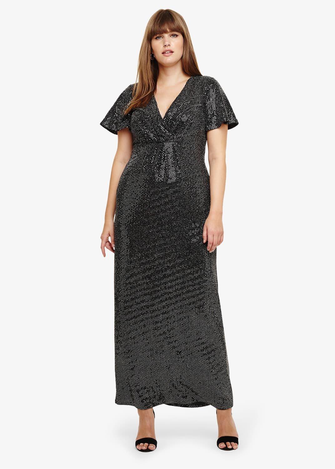 Galaxy Sparkle Maxi Dress