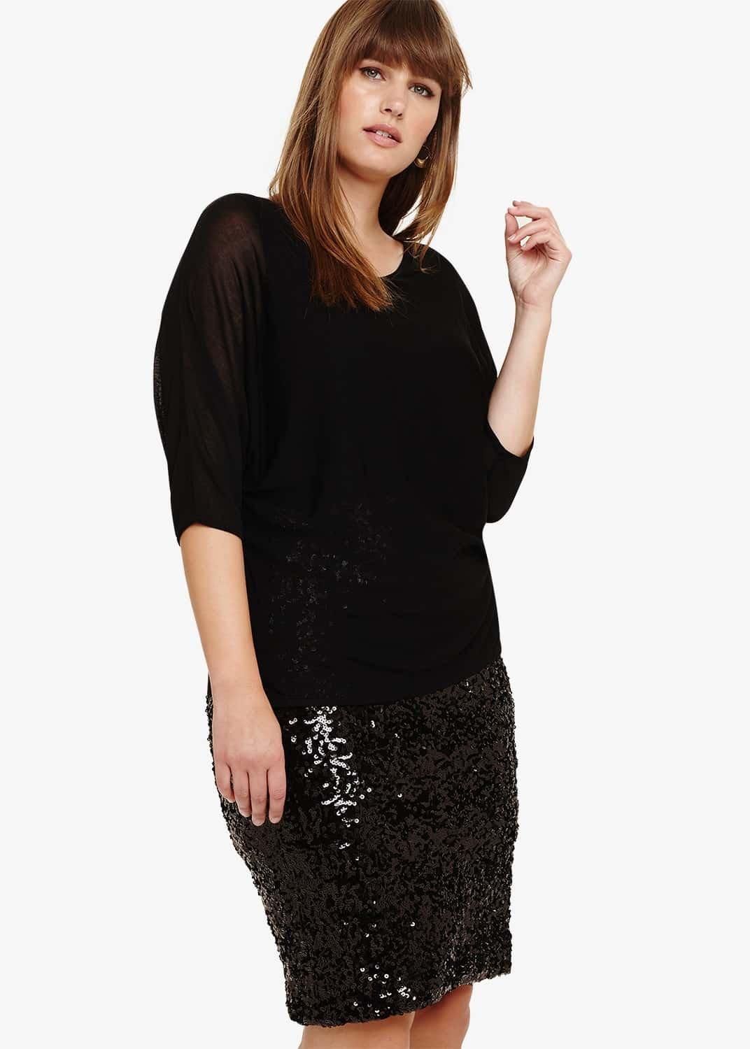 Pixie Knit Sequin Dress