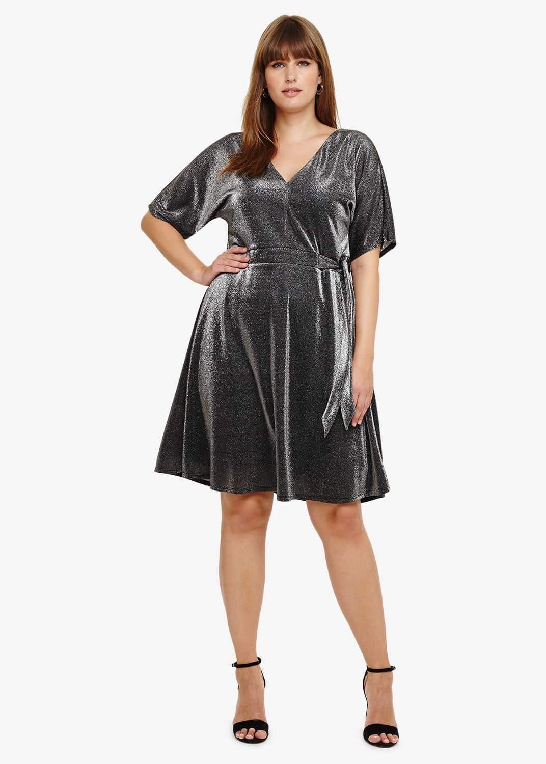Ashley Shimmer Dress