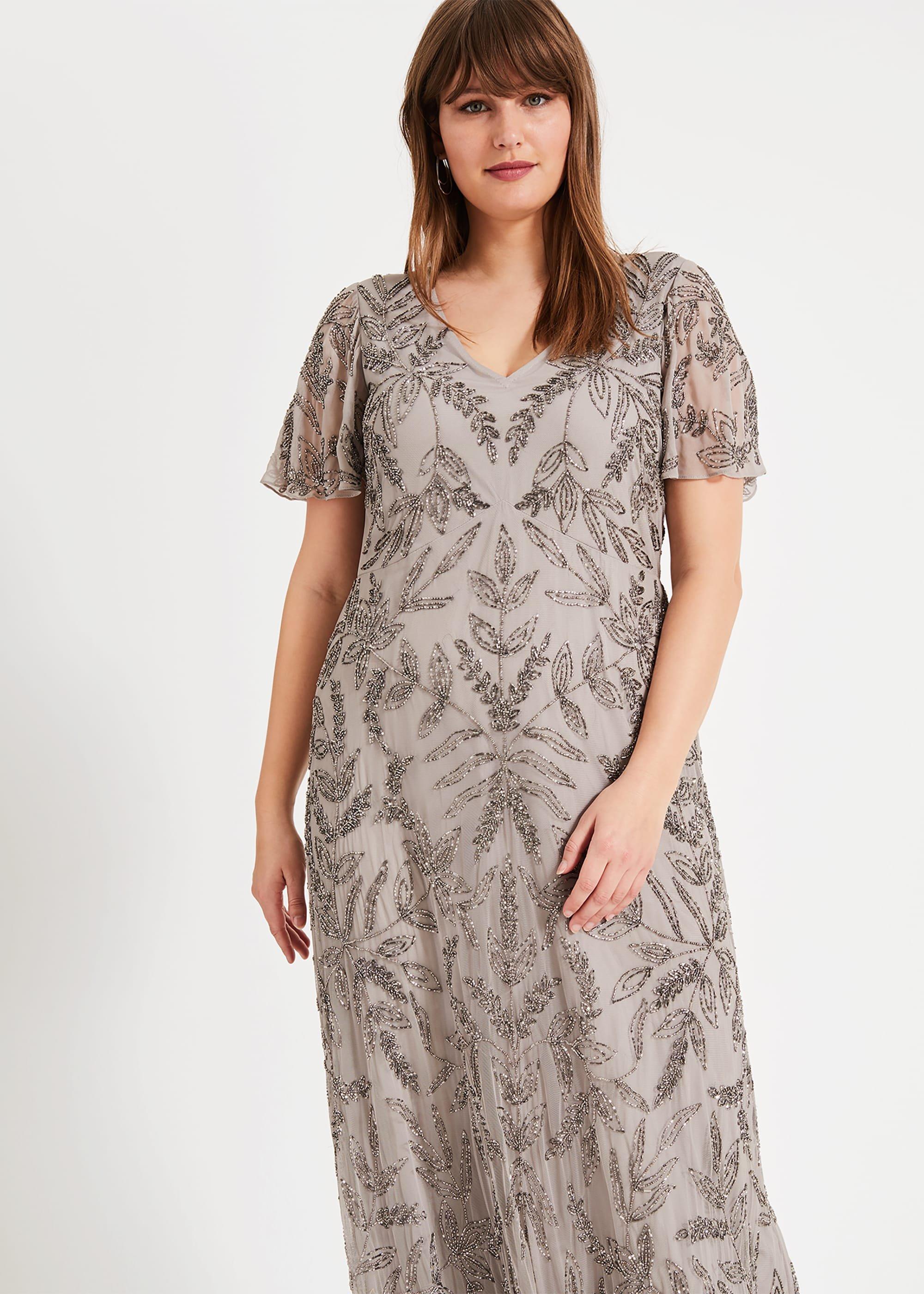 Guinevere Beaded Maxi Dress
