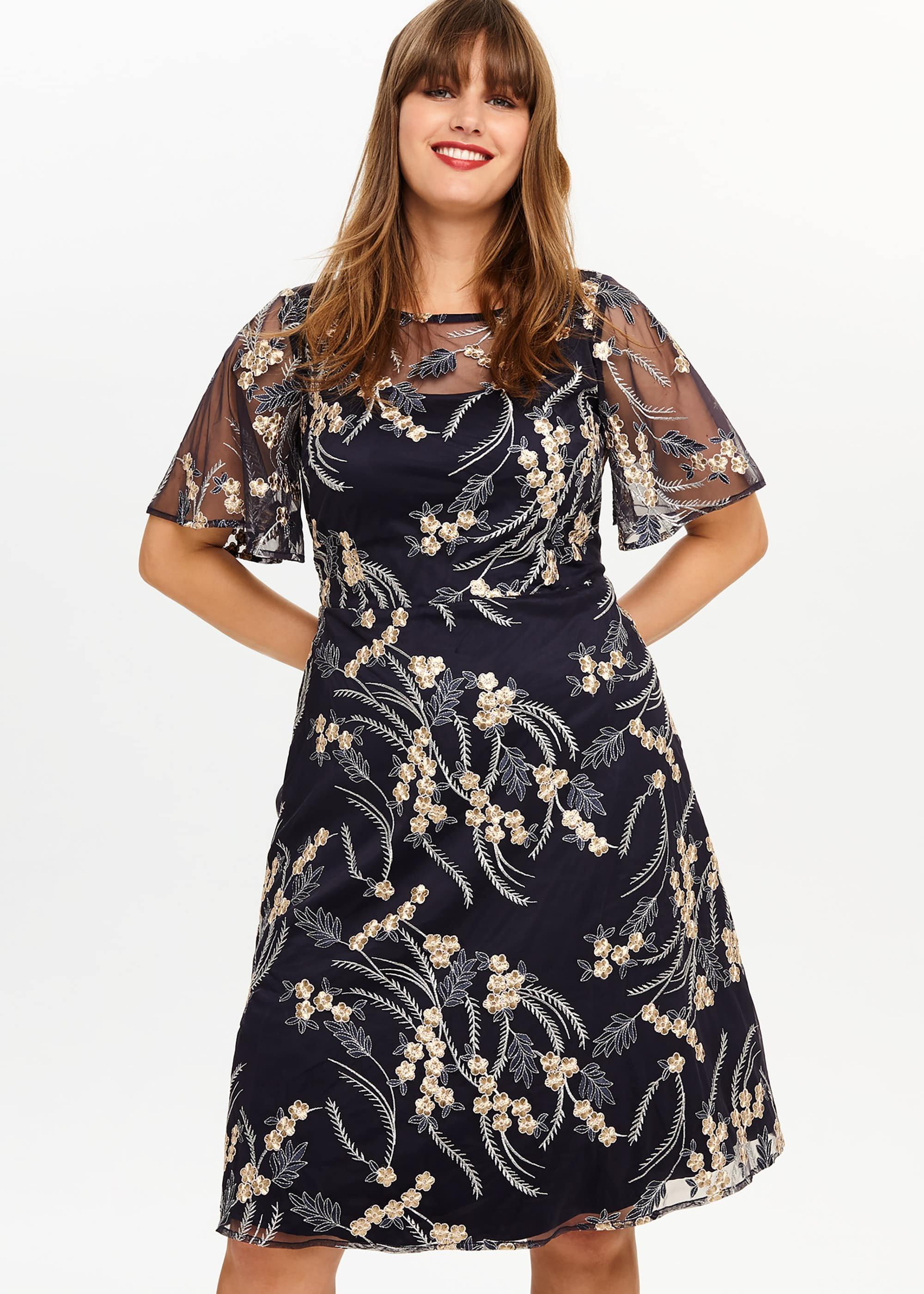 Elfie Embroidered Dress
