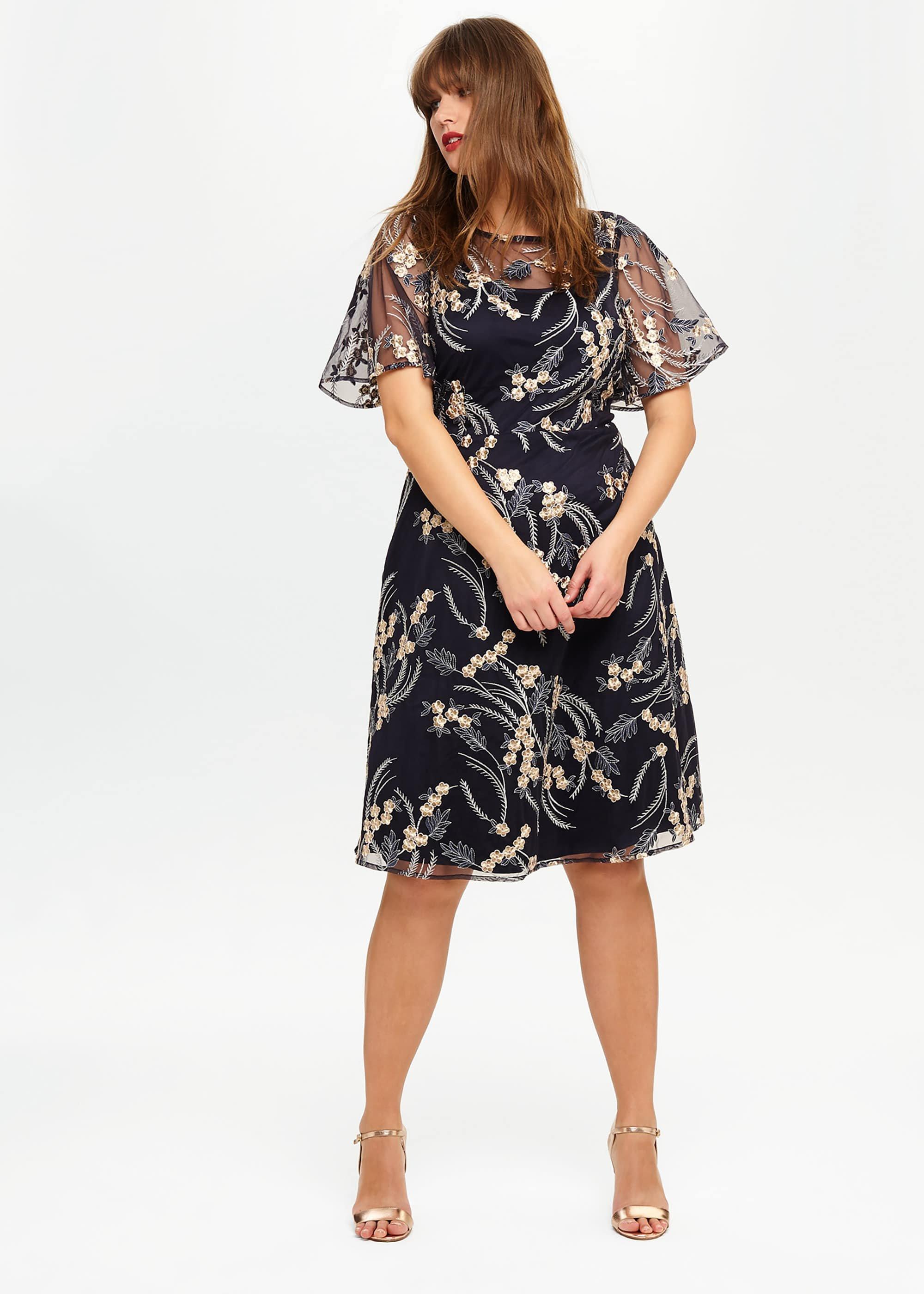 Elfie Embroidered Dress