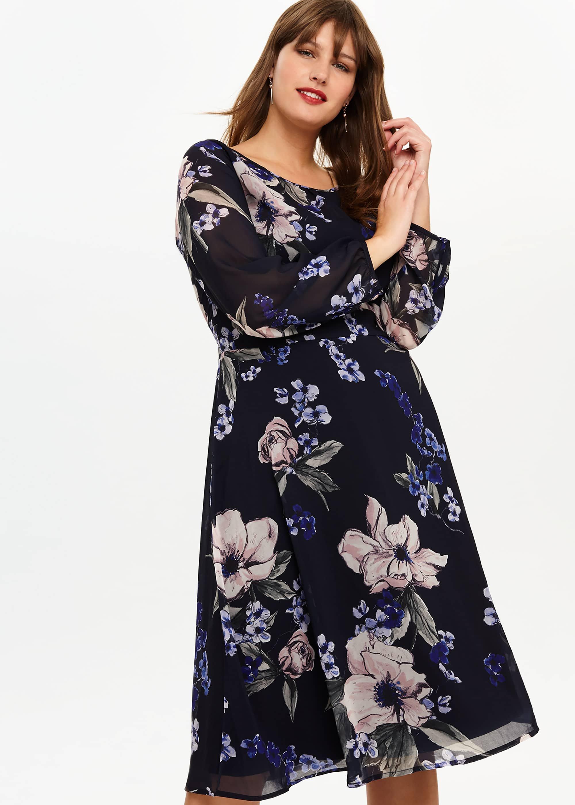 Elise Floral Dress