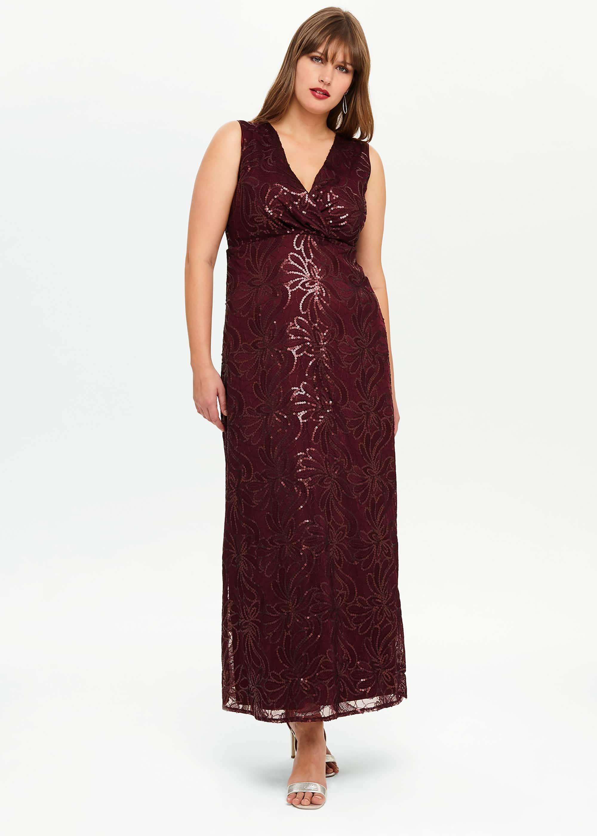 Hope Sequin Maxi Dress