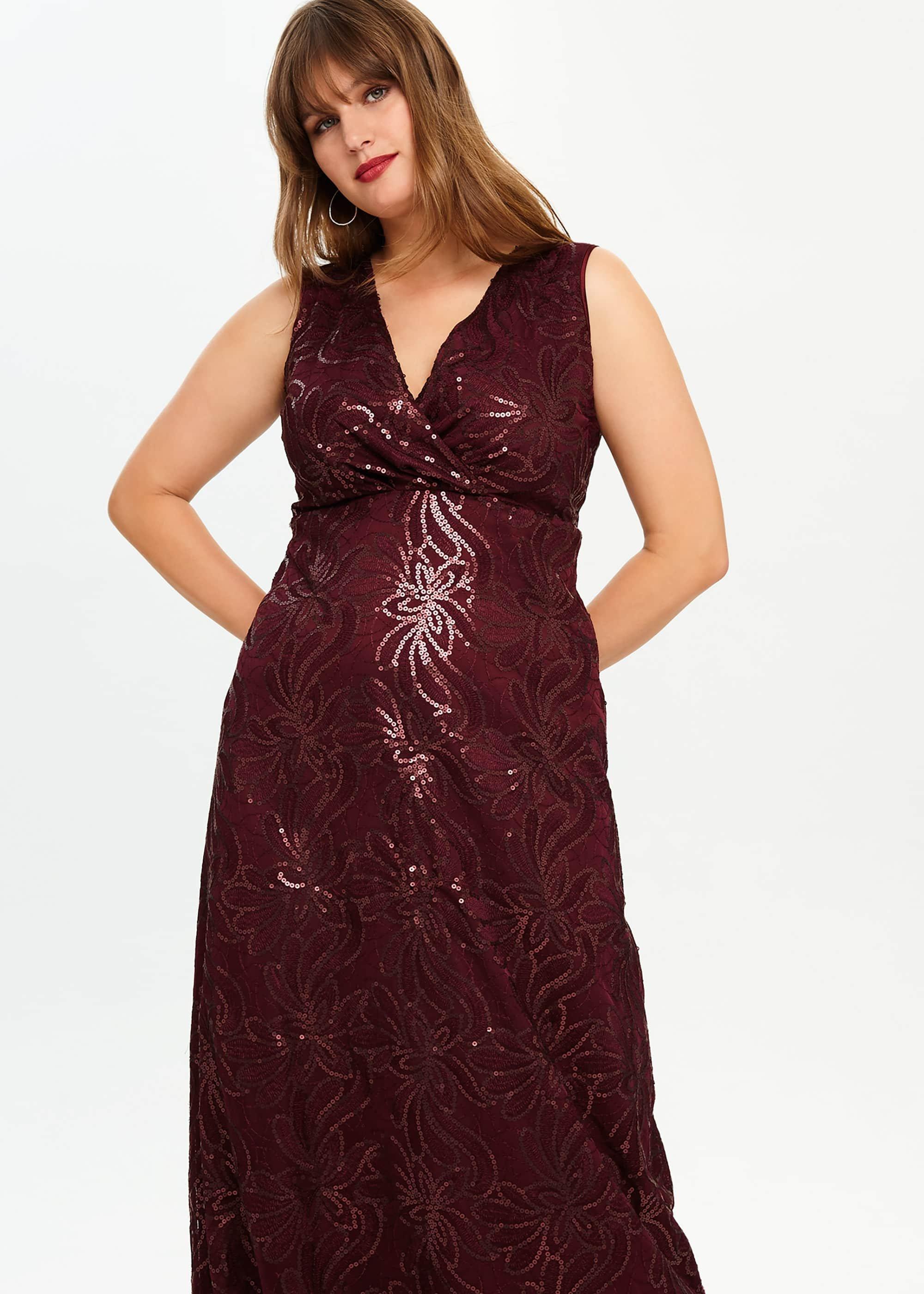 Hope Sequin Maxi Dress