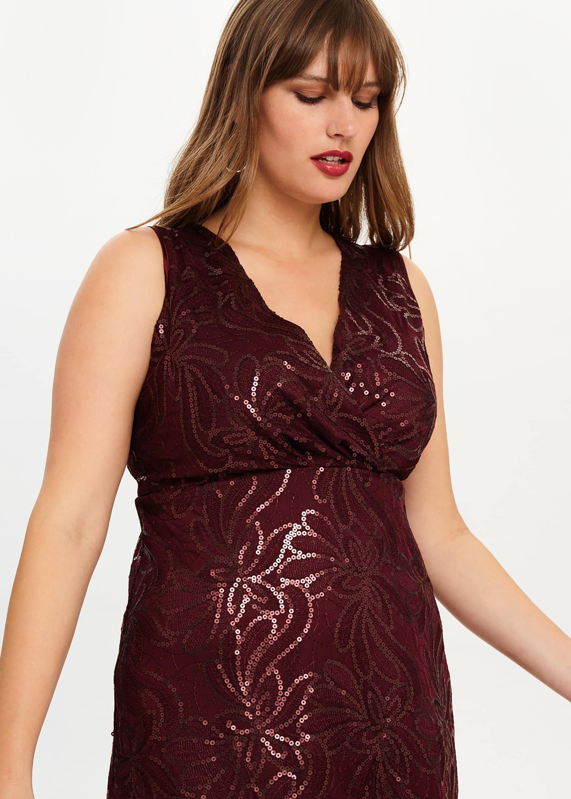 Hope Sequin Maxi Dress