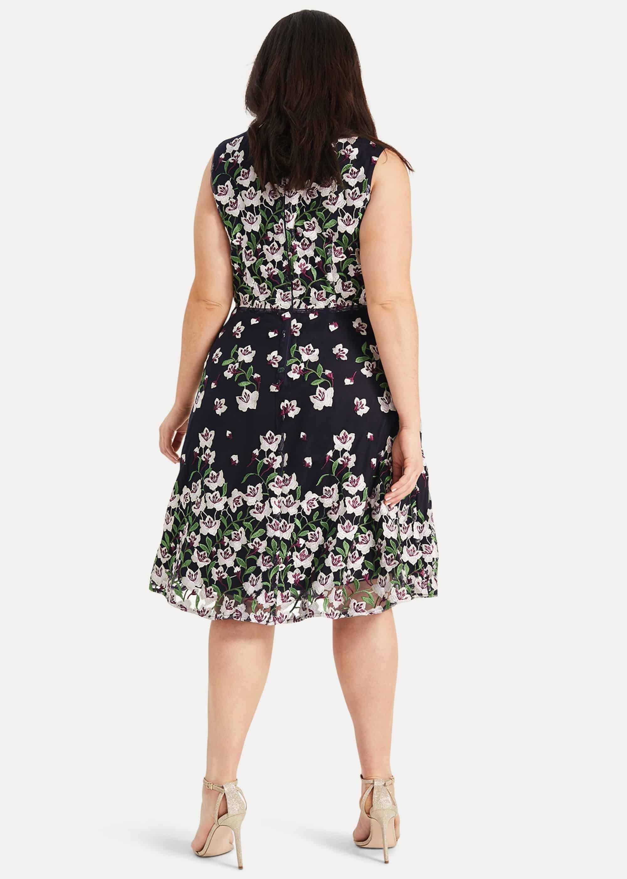 Stephanie Embroidered Dress