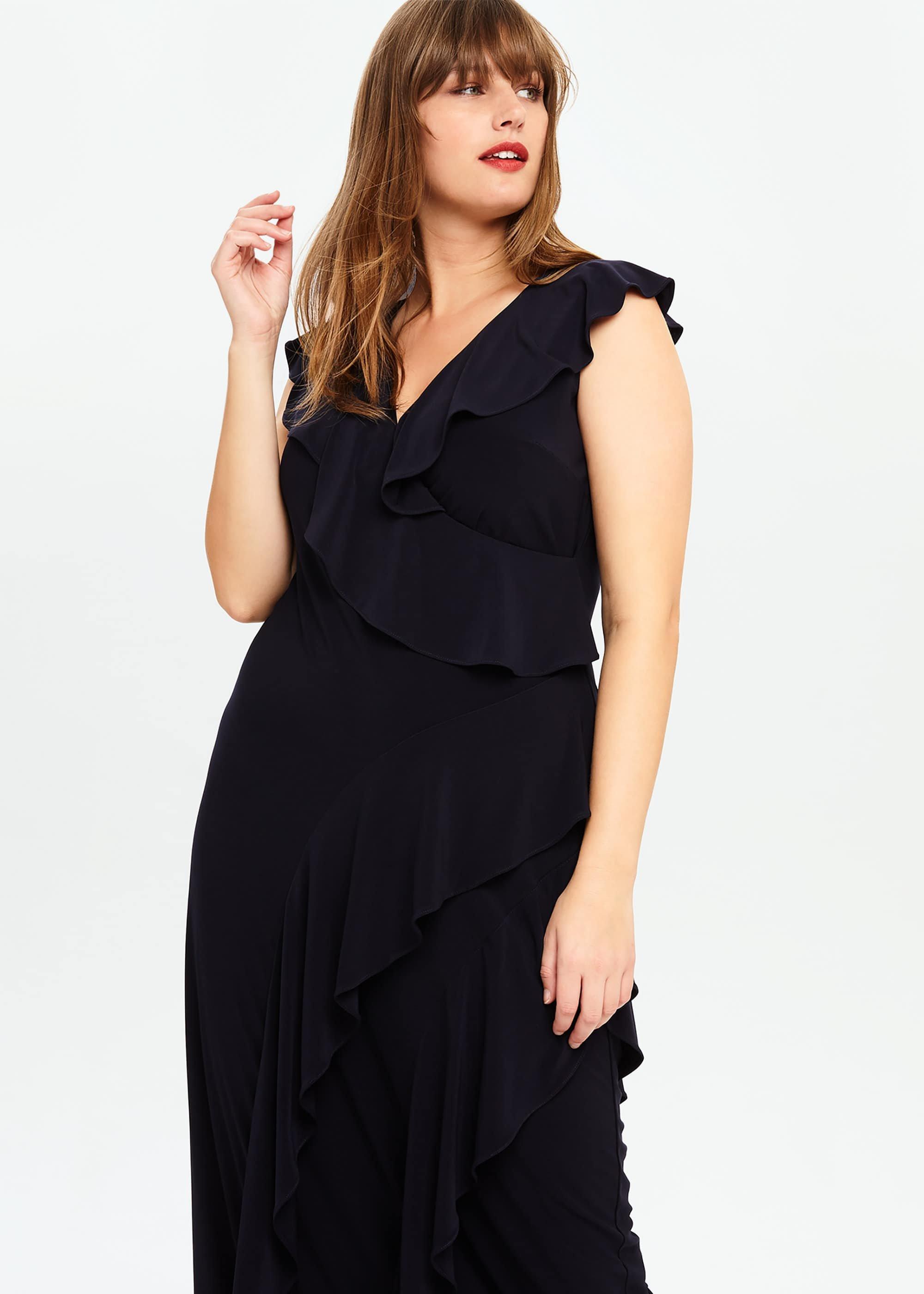 Lida Ruffle Maxi Dress