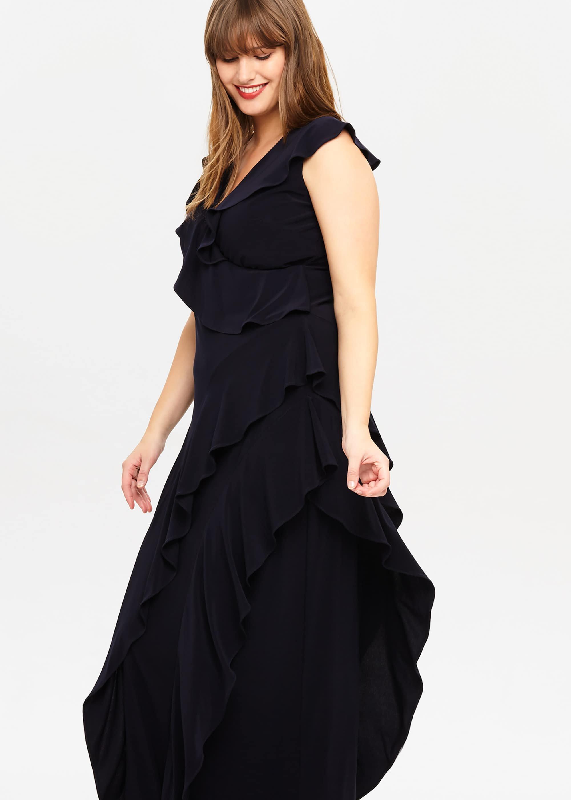 Lida Ruffle Maxi Dress