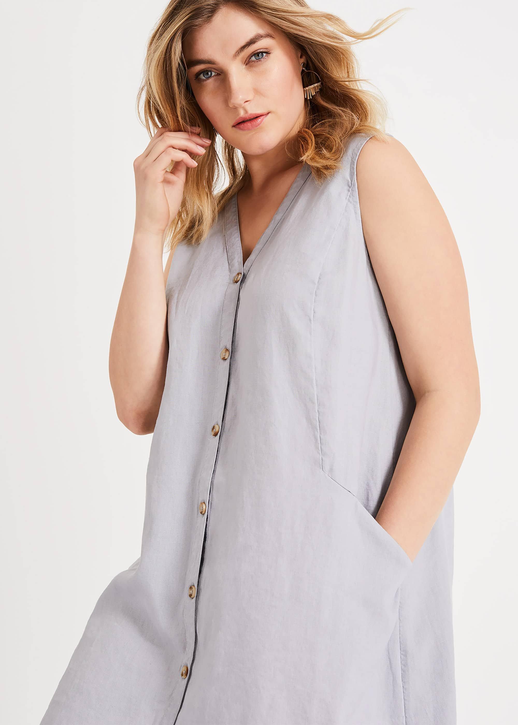 Ariana Linen Tunic Dress