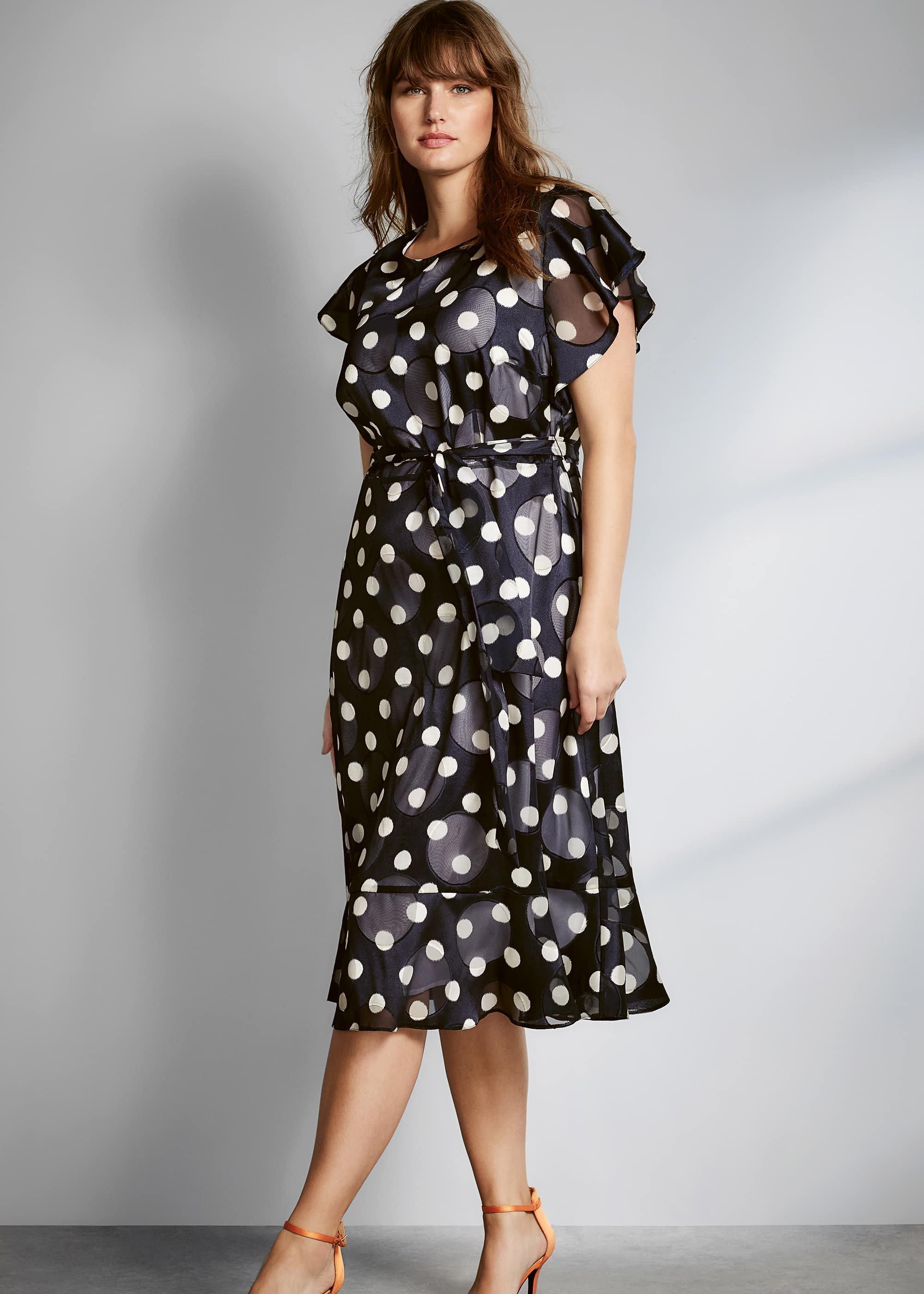 Viviana Spot Dress