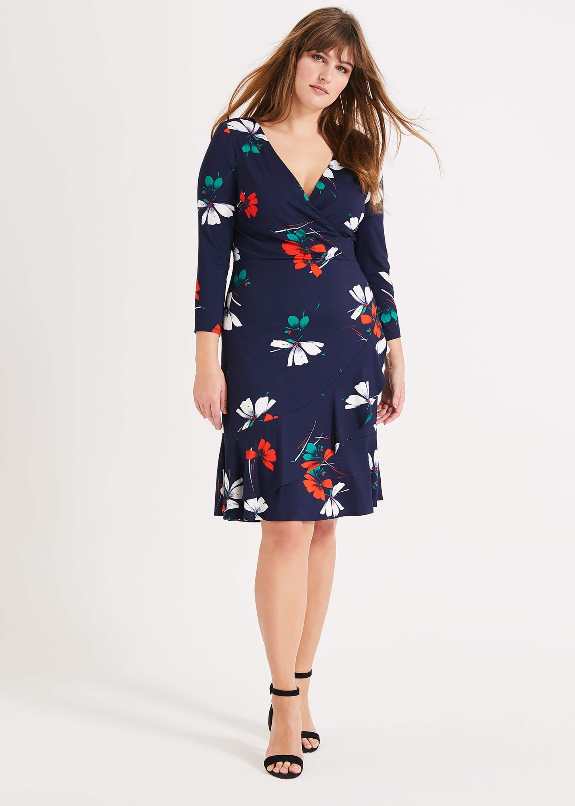 Paola Floral Printed Dress