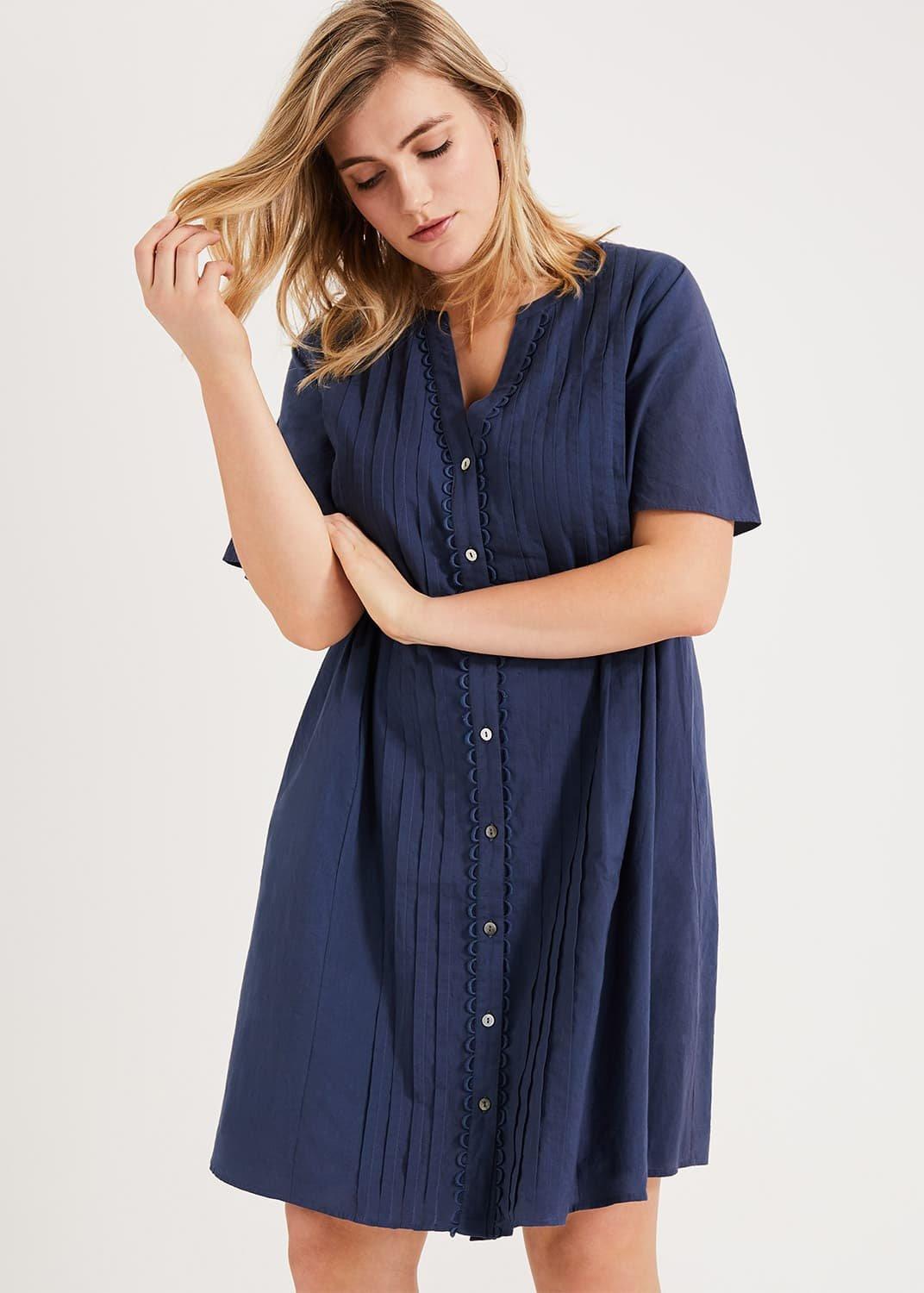 Margaret Button Down Dress