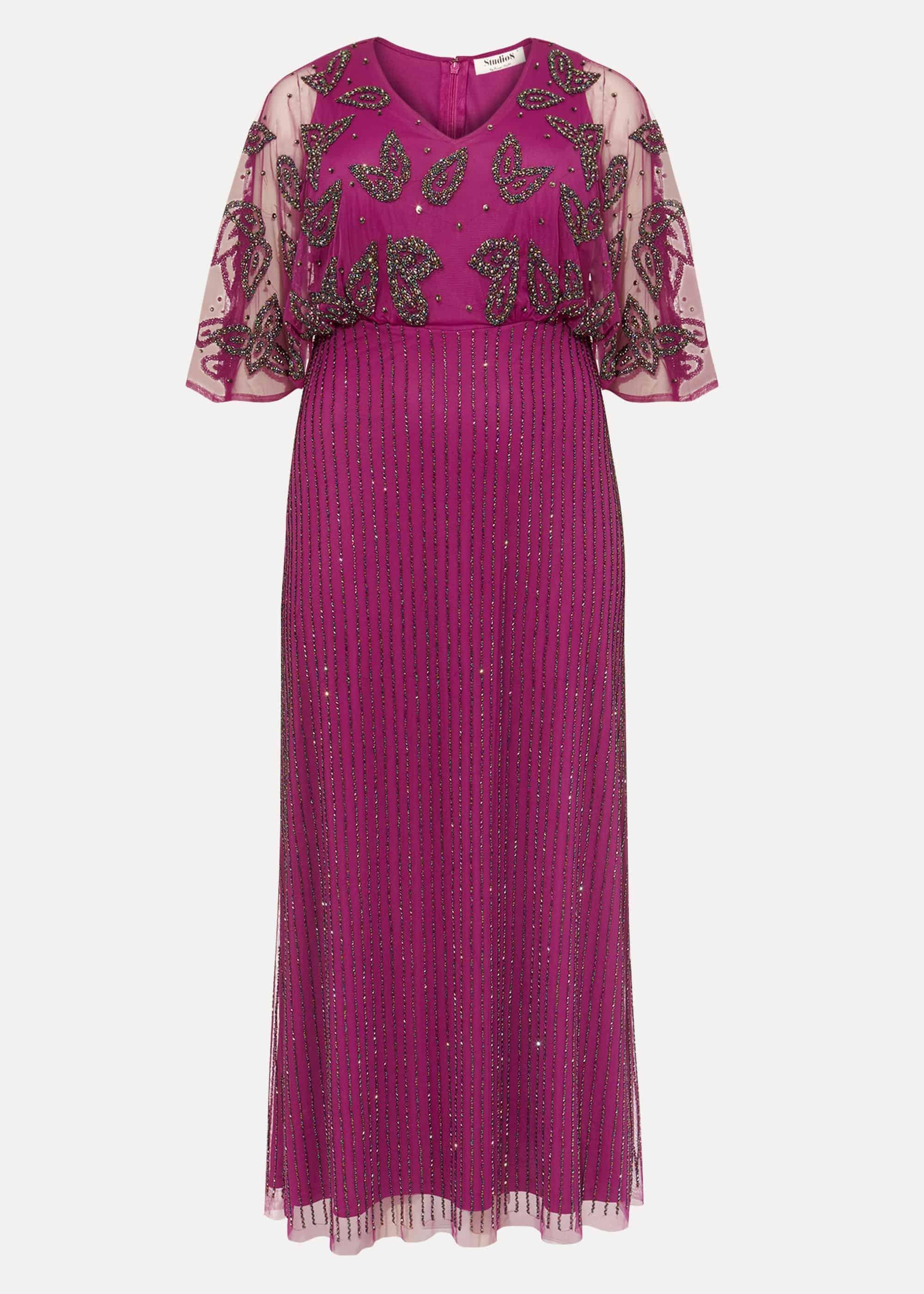 Selene Beaded Maxi Dress