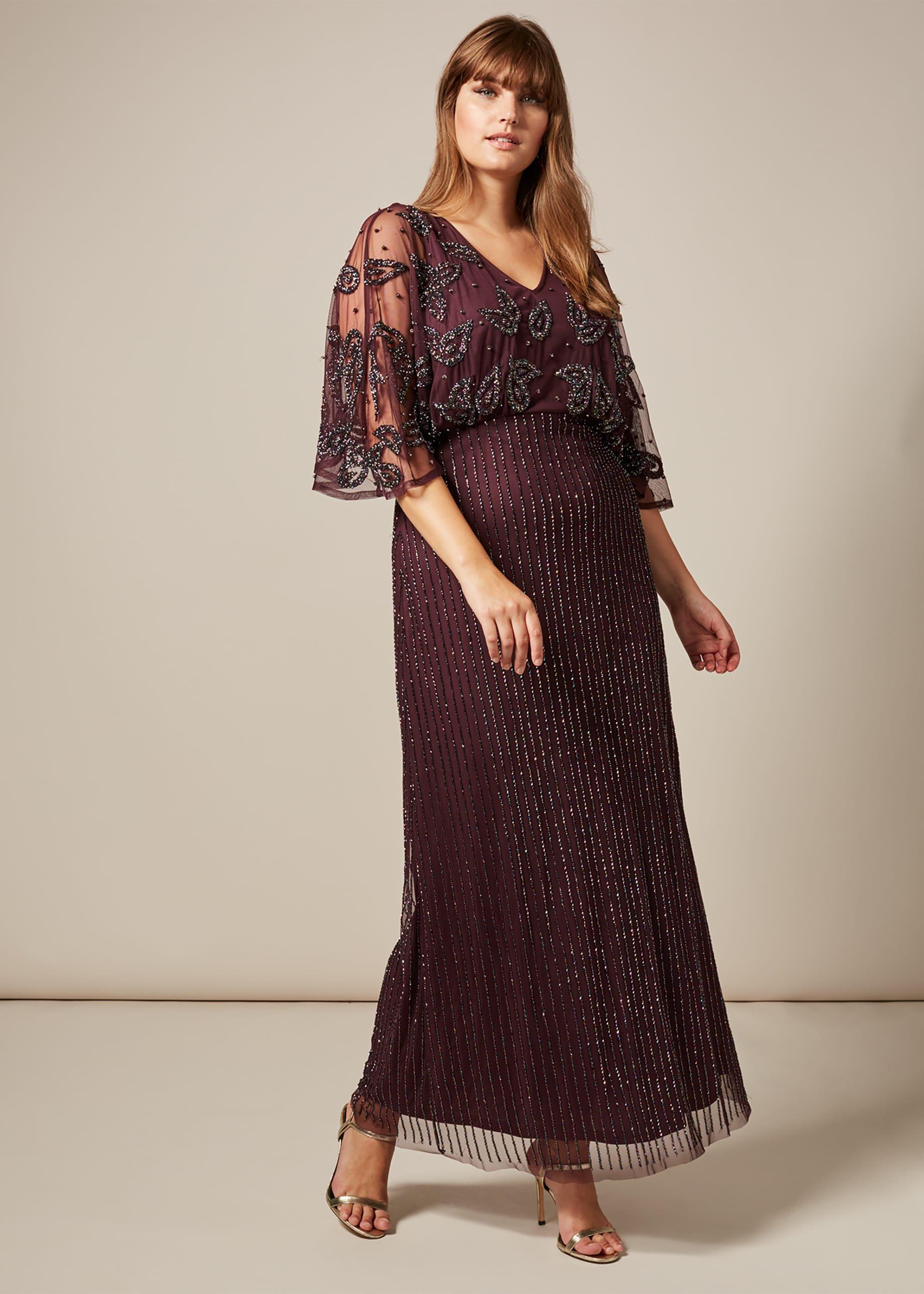 Selene Beaded Maxi Dress