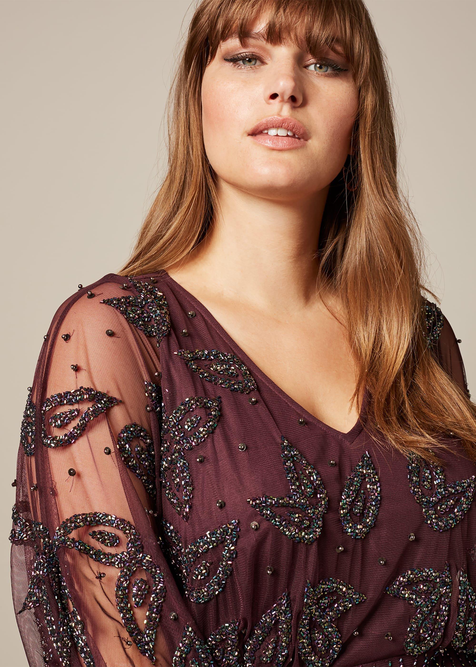 Selene Beaded Maxi Dress