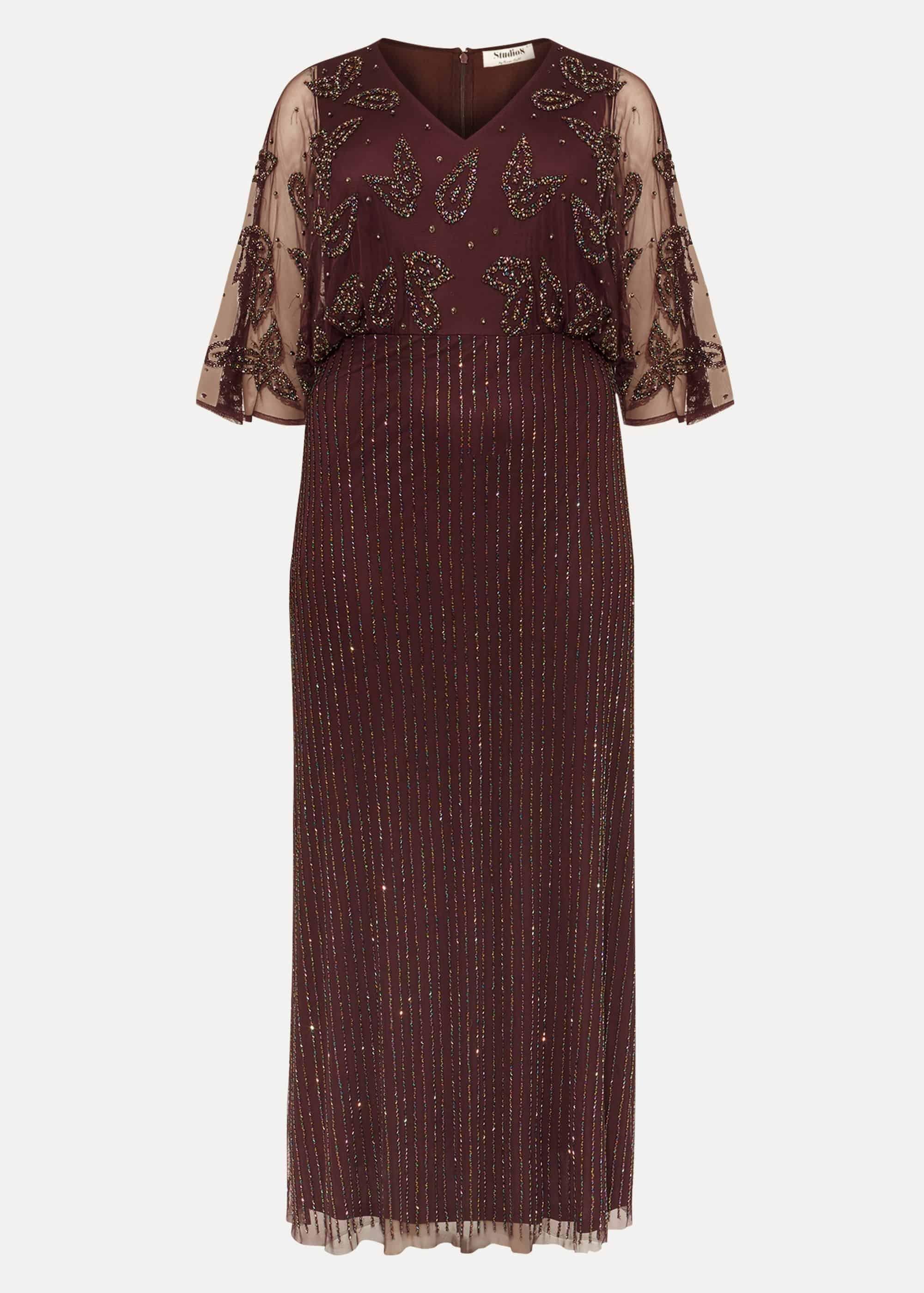 Selene Beaded Maxi Dress