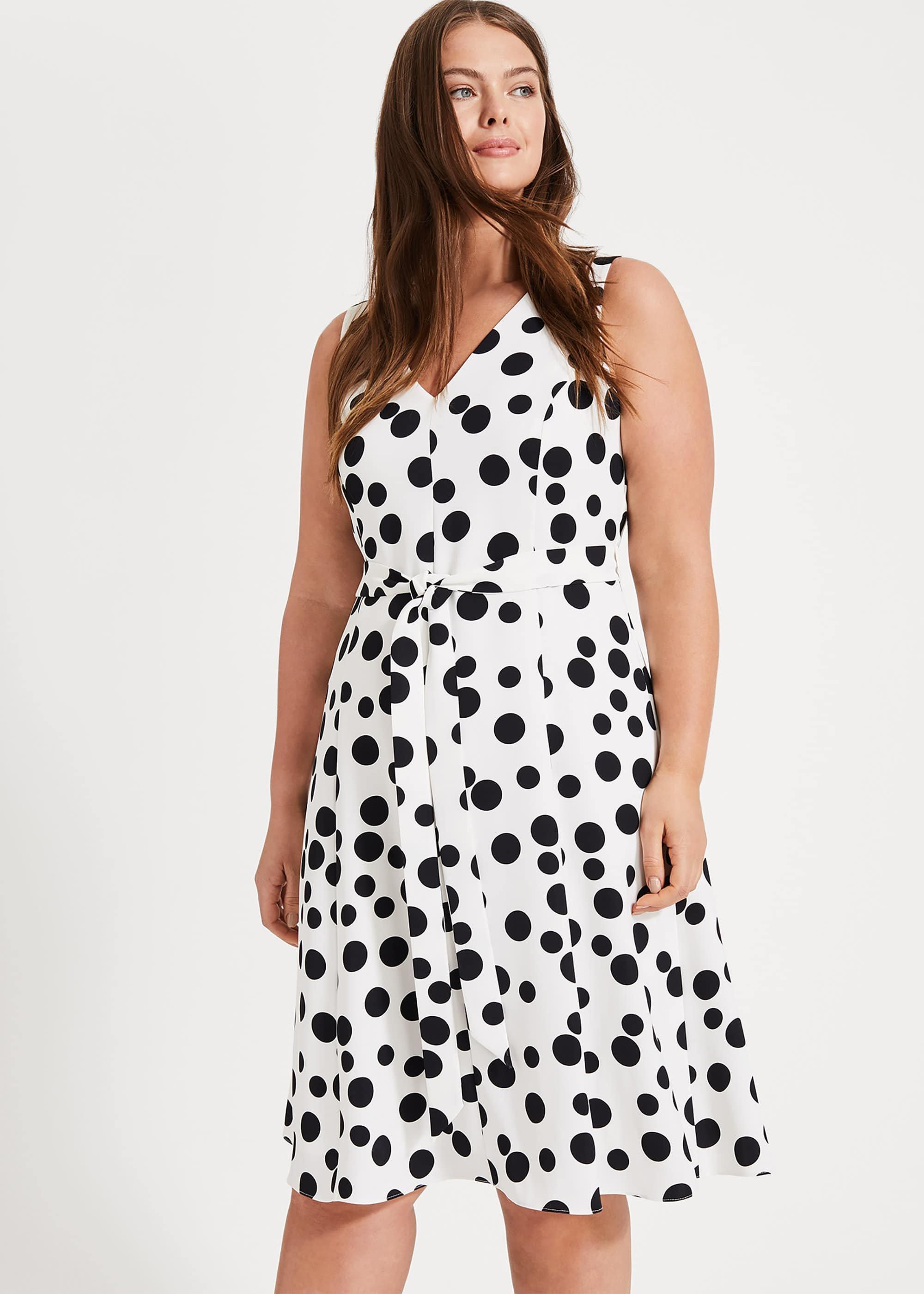 Caprice Spot Dress